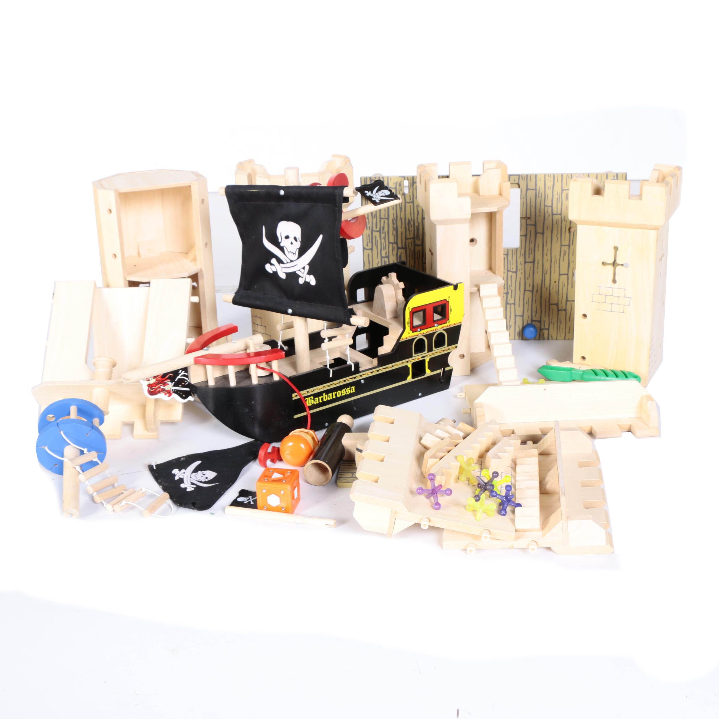 Wooden Building Sets and Other Toys