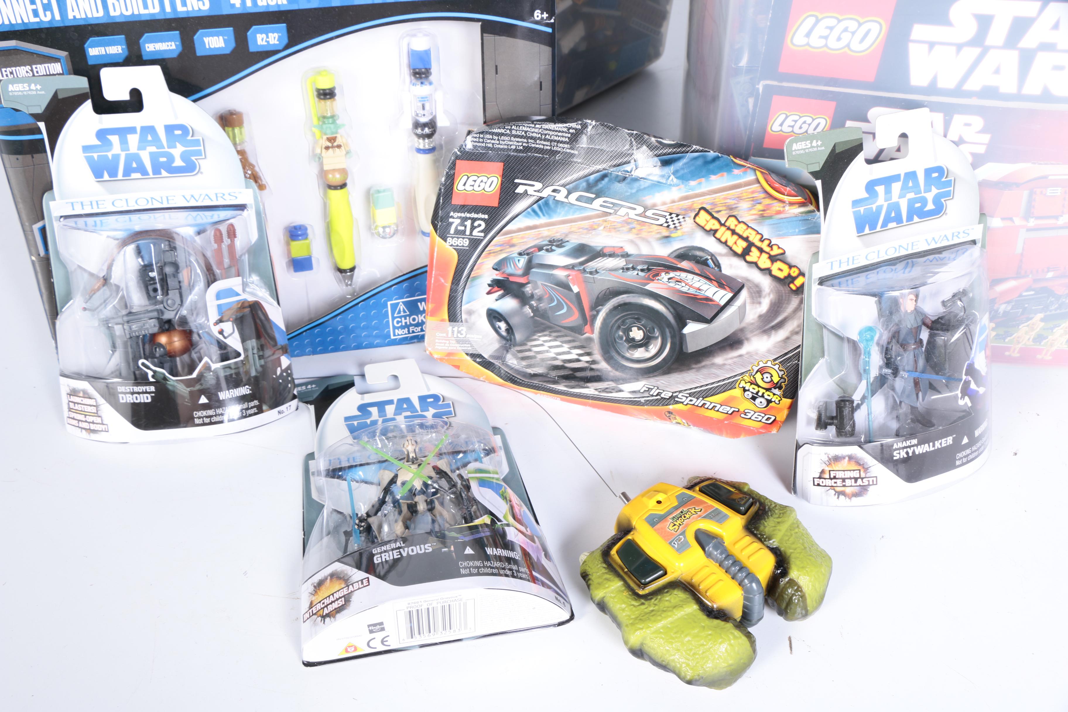 Legos including "Star Wars" and "Star Wars: The Clone Wars" Action Figures