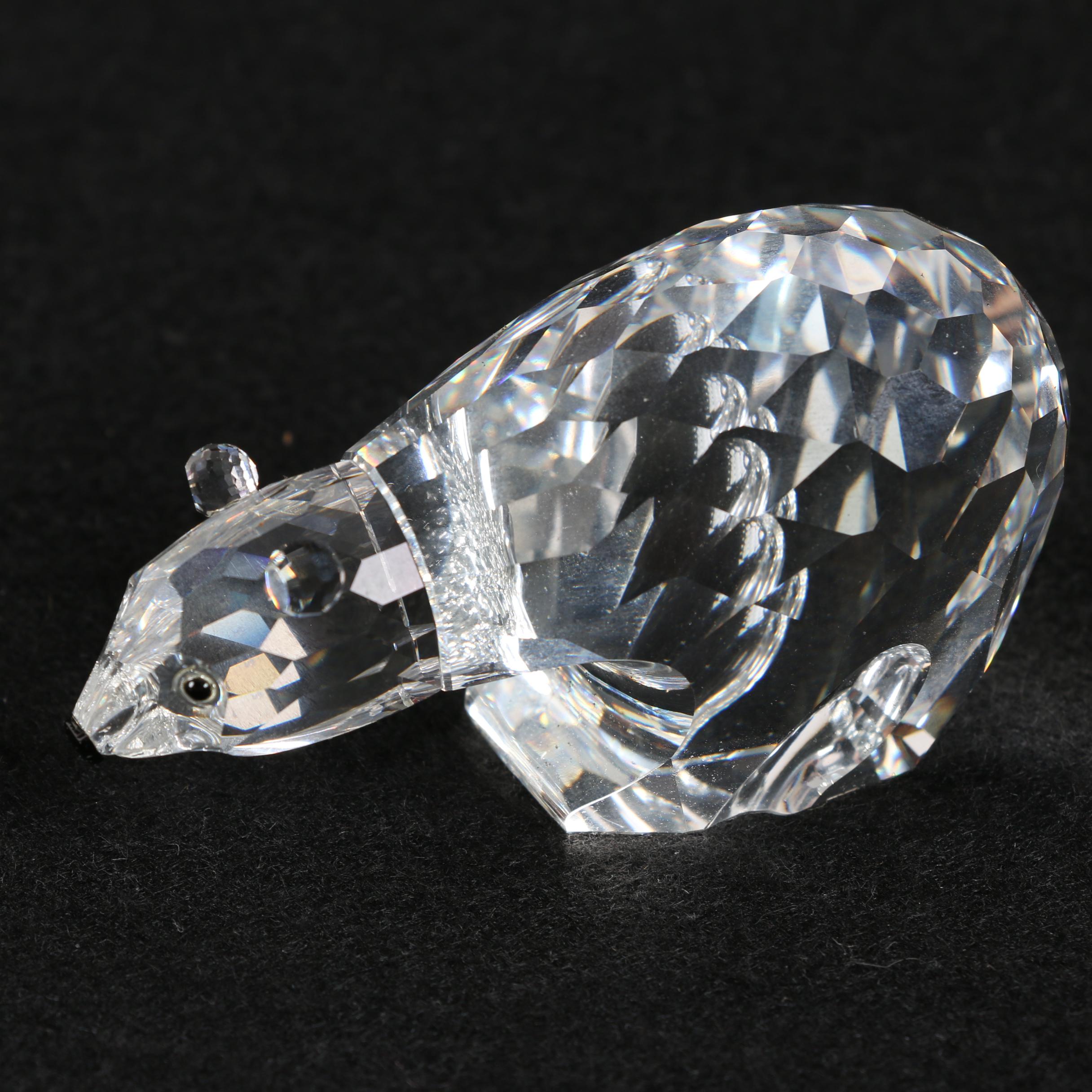 Swarovski Crystal Bear Figurines