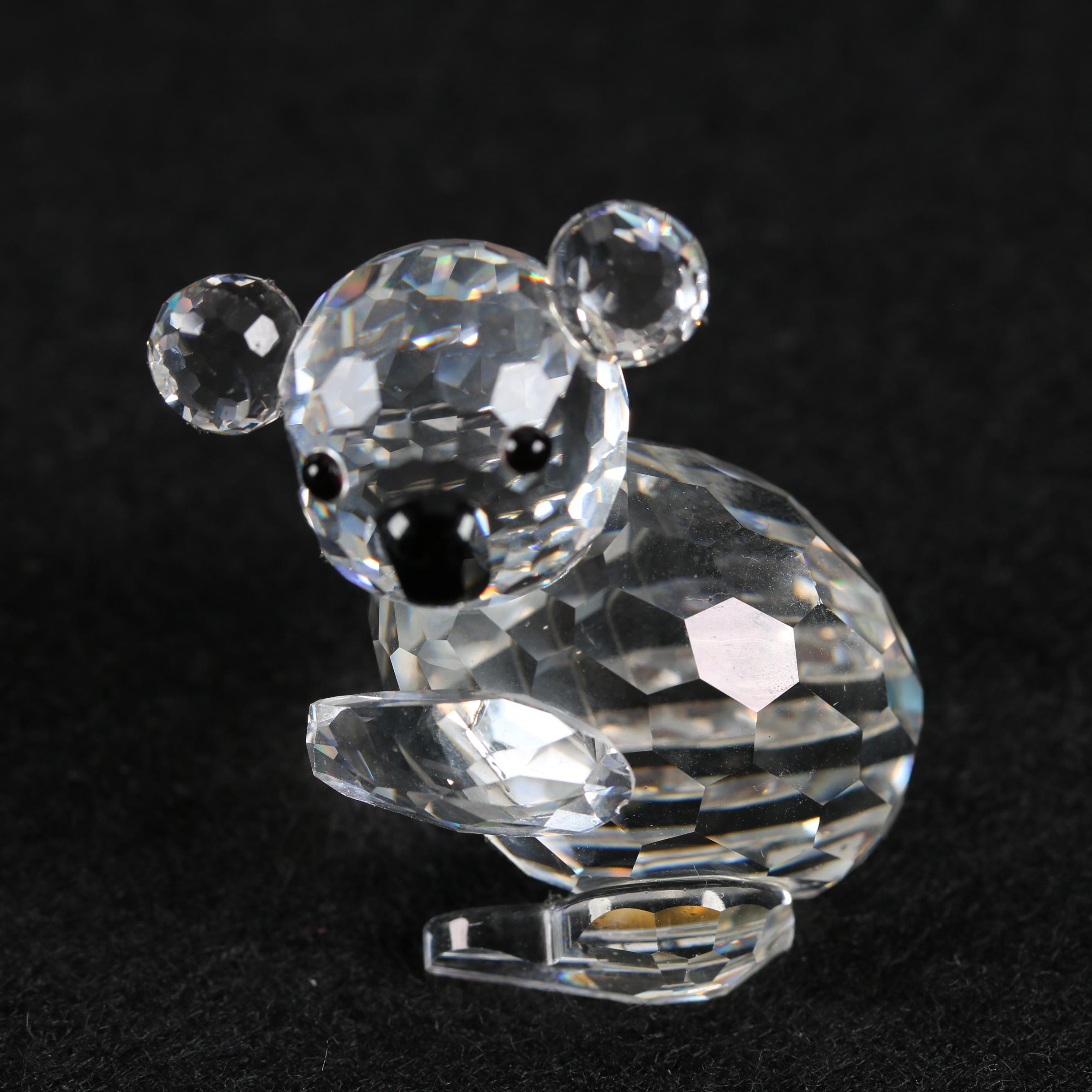 Swarovski Crystal Bear Figurines
