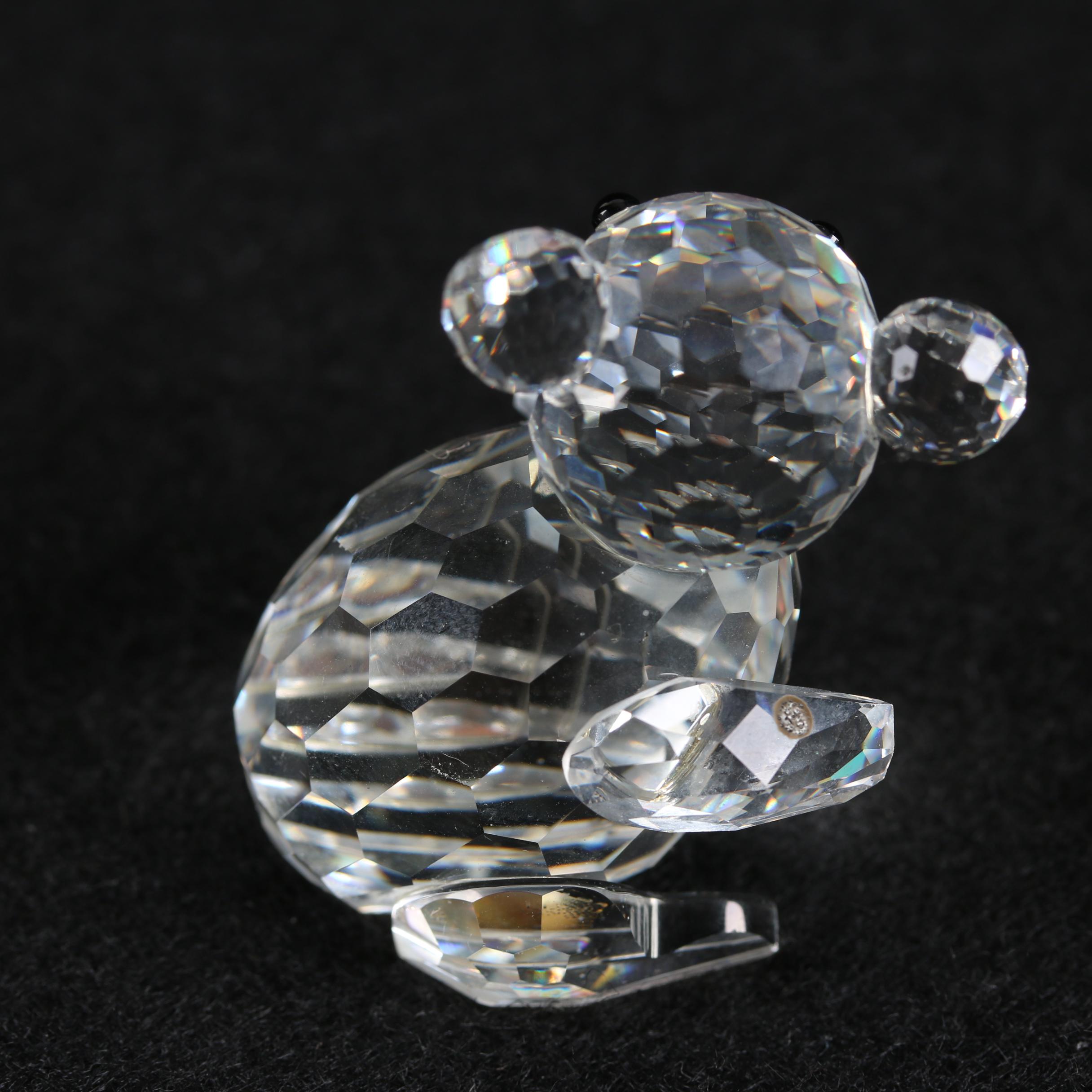 Swarovski Crystal Bear Figurines