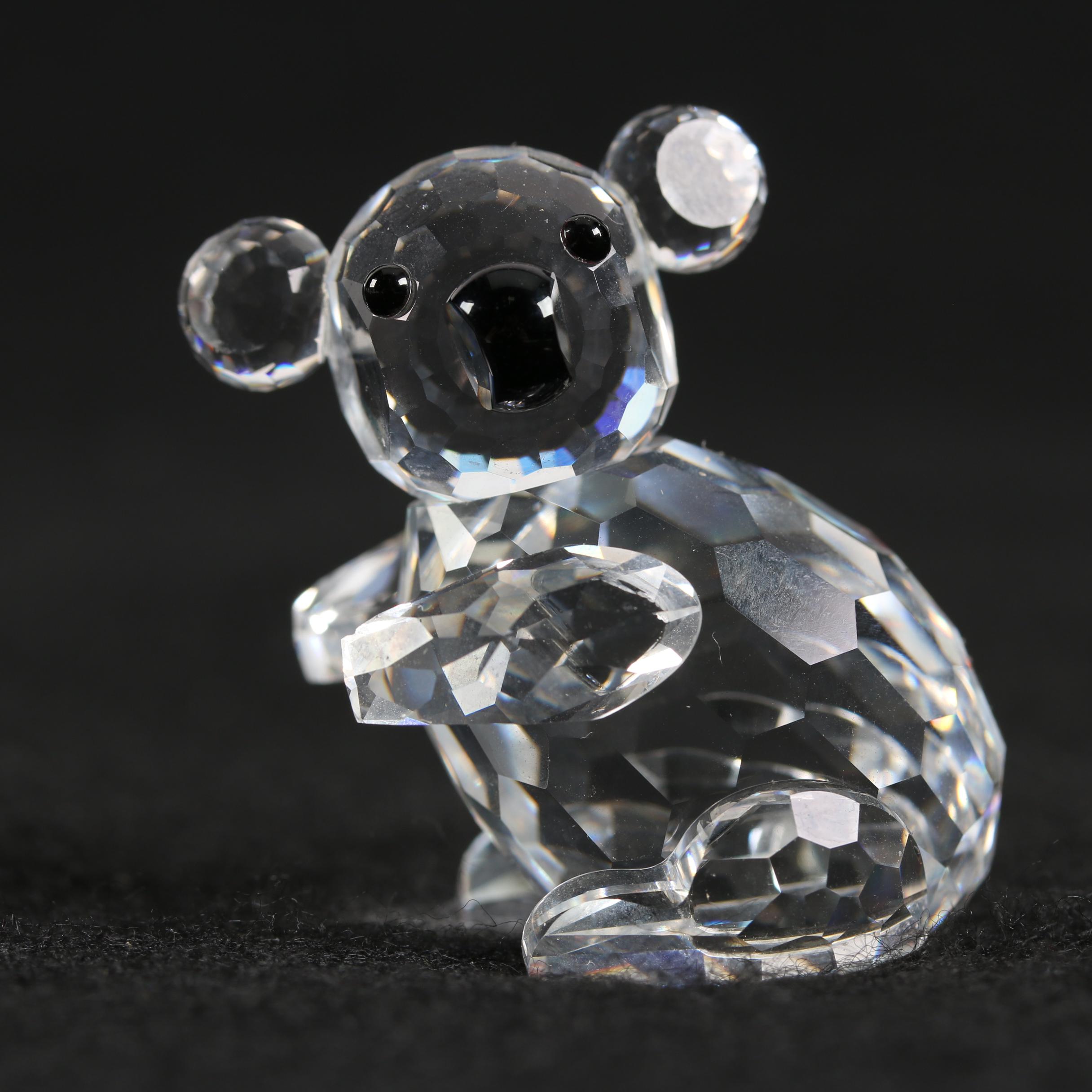 Swarovski Crystal Bear Figurines