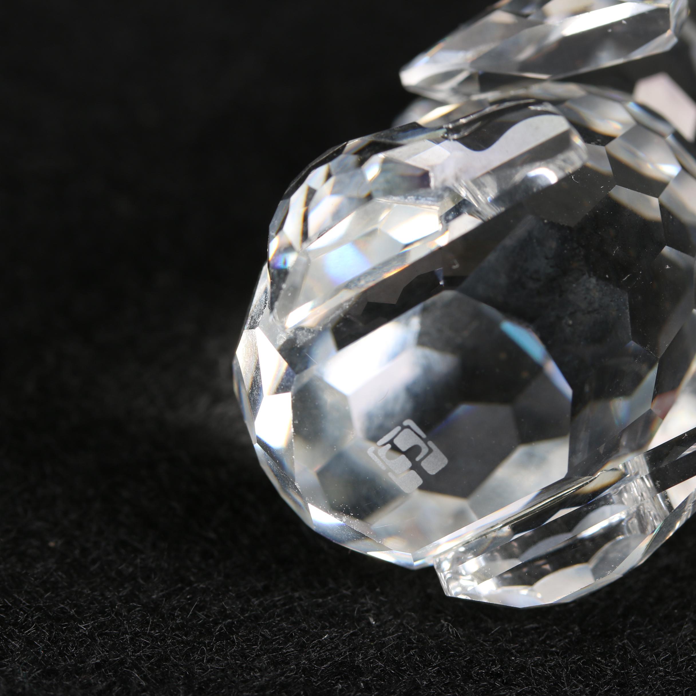 Swarovski Crystal Bear Figurines