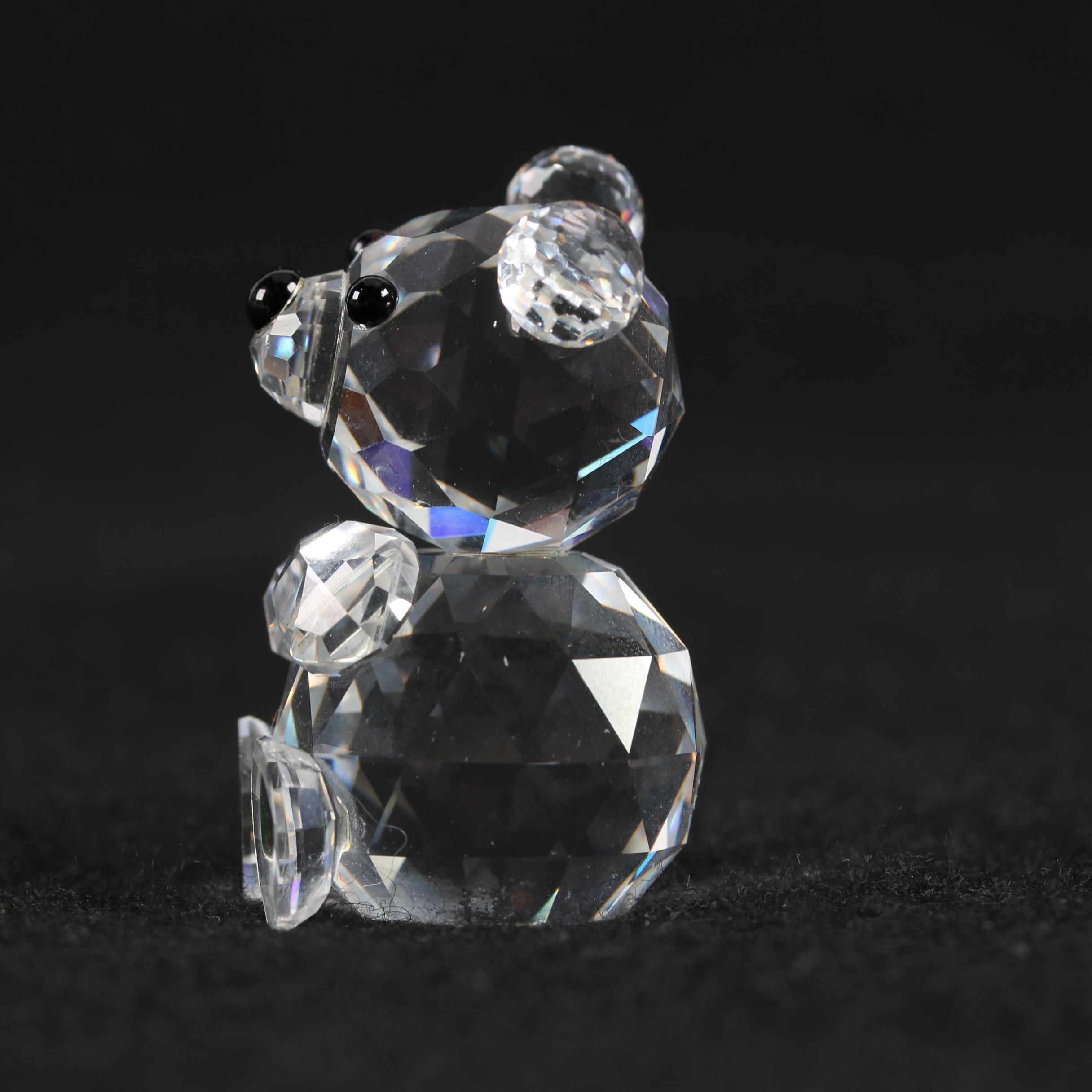 Swarovski Crystal Bear Figurines