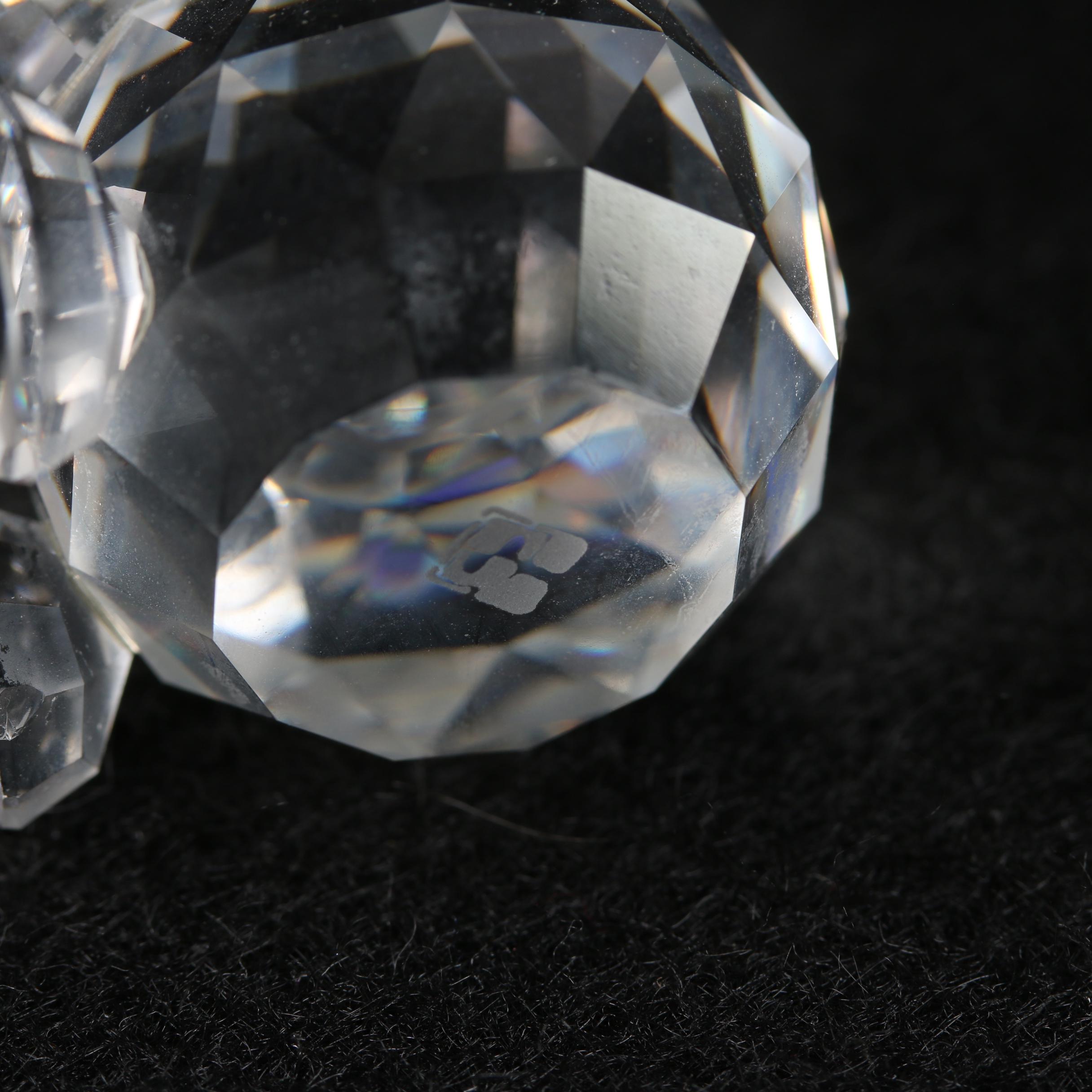 Swarovski Crystal Bear Figurines