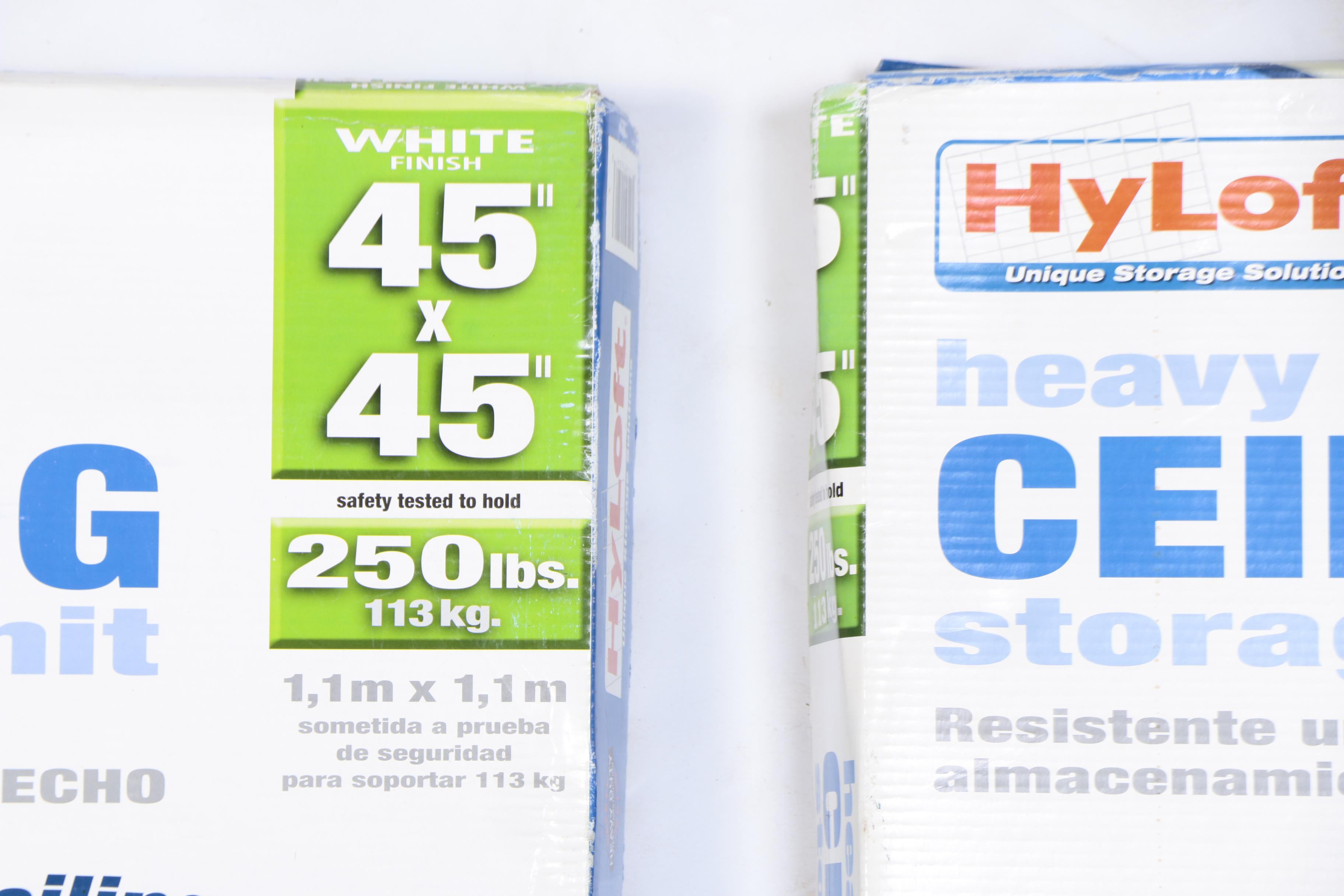 Heavy Duty Ceiling Storage Units by HyLoft