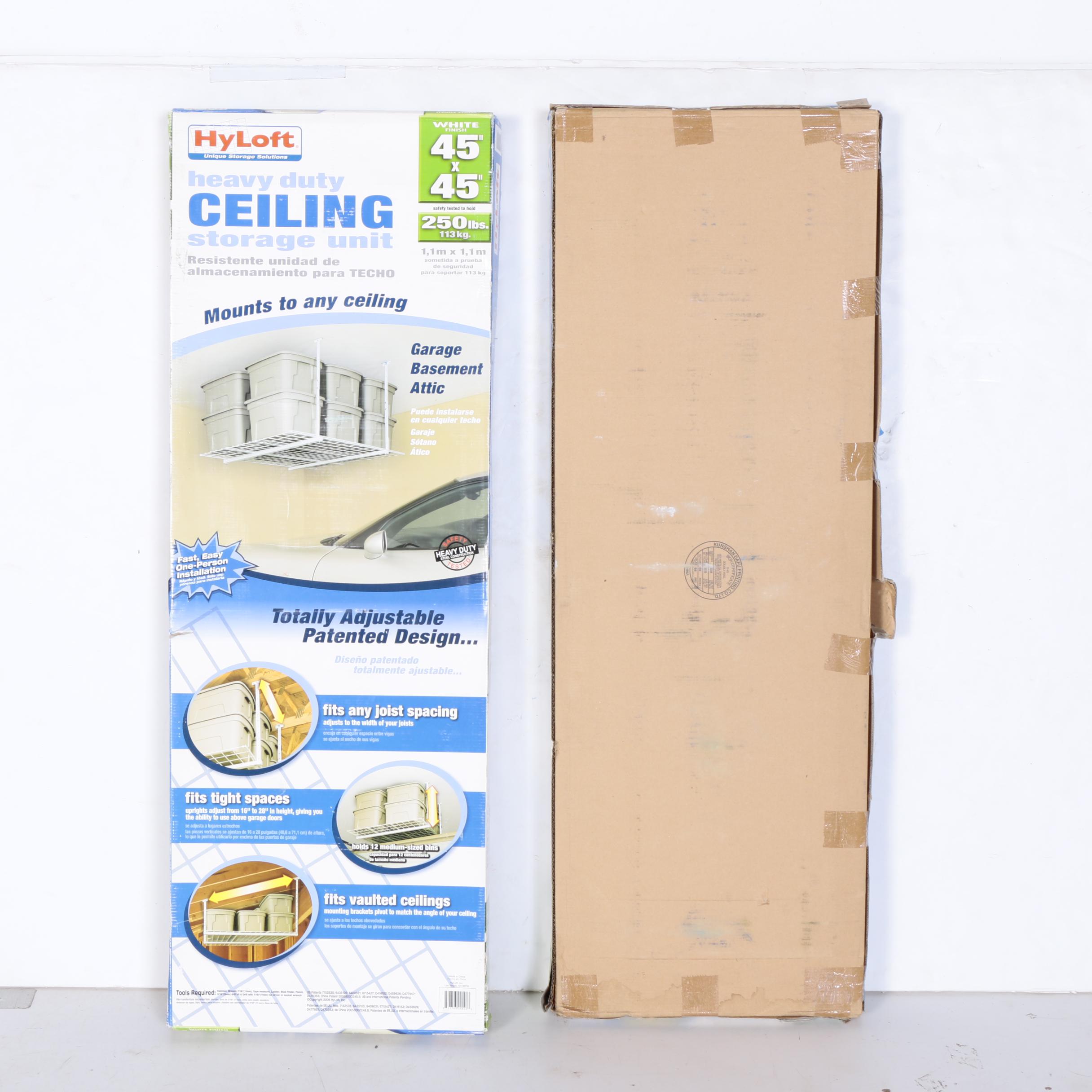 Heavy Duty Ceiling Storage Units by HyLoft