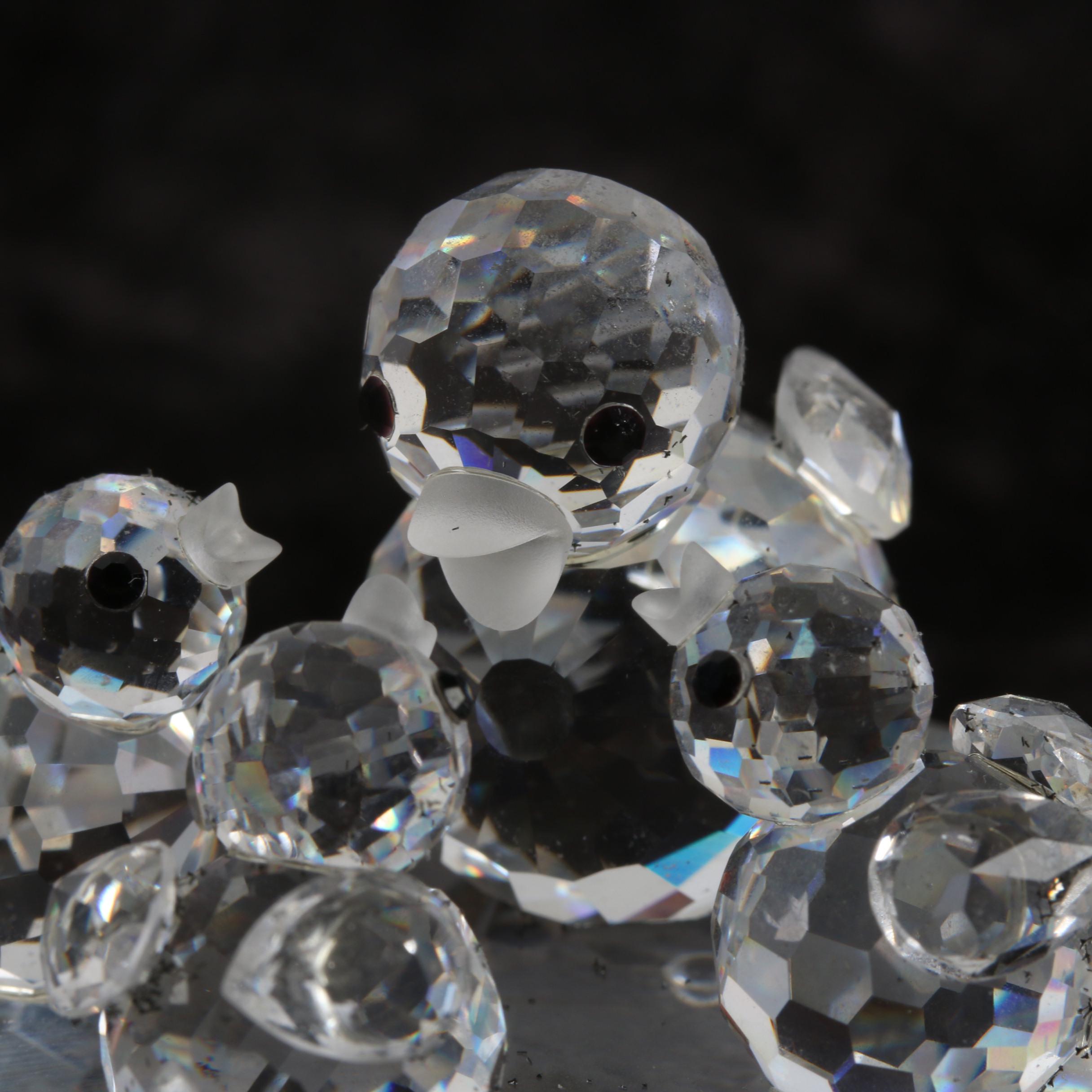 Swarovski Crystal "Birds Nest"Figurine