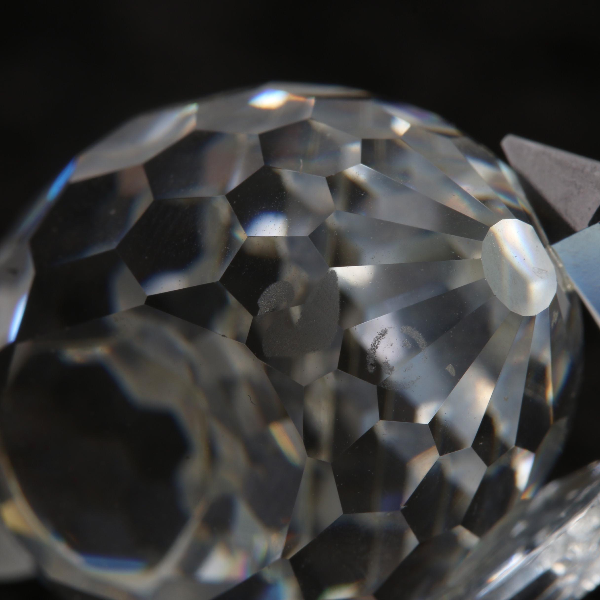 Swarovski Crystal Duck and Chick Figurines