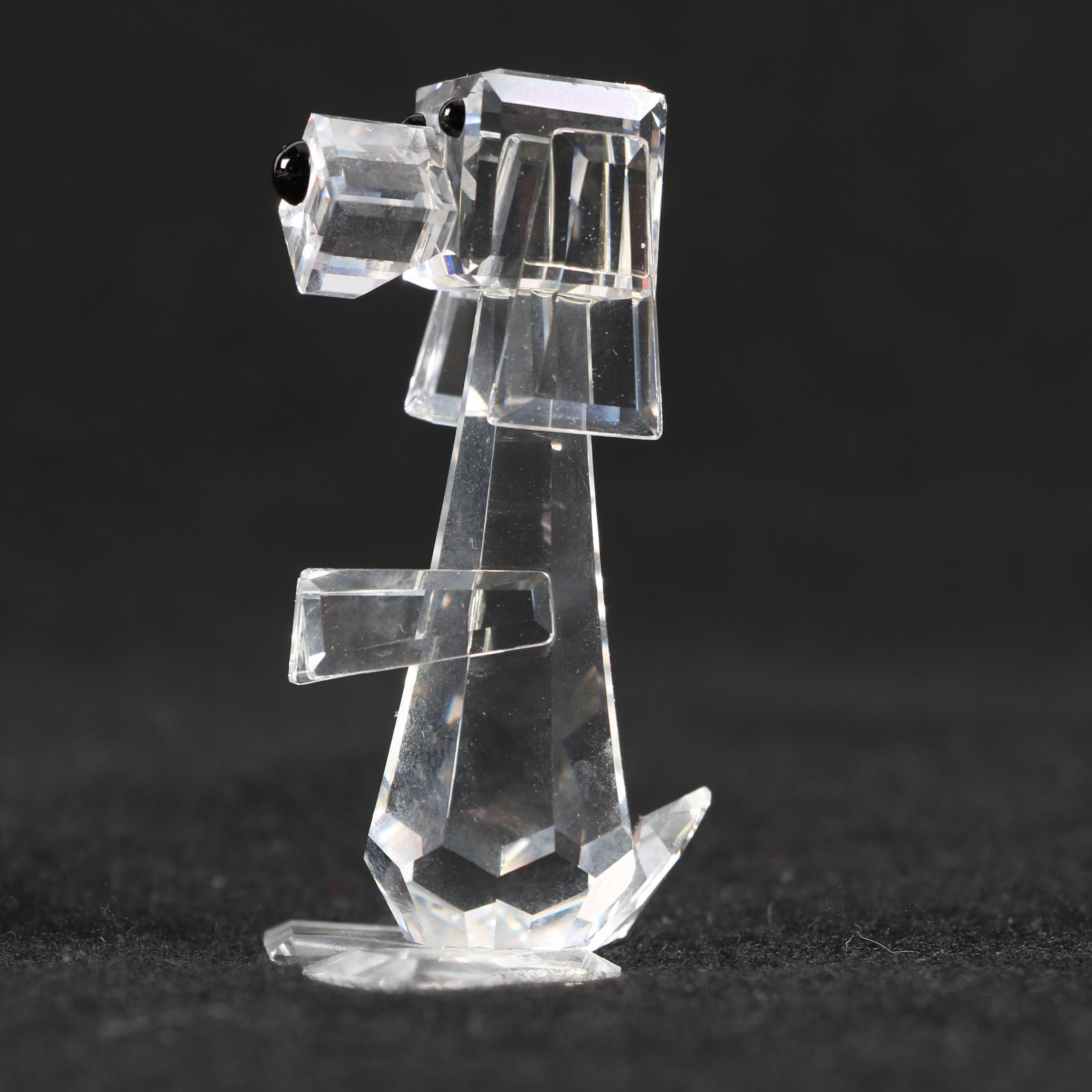 Swarovski Crystal Dog Figurines