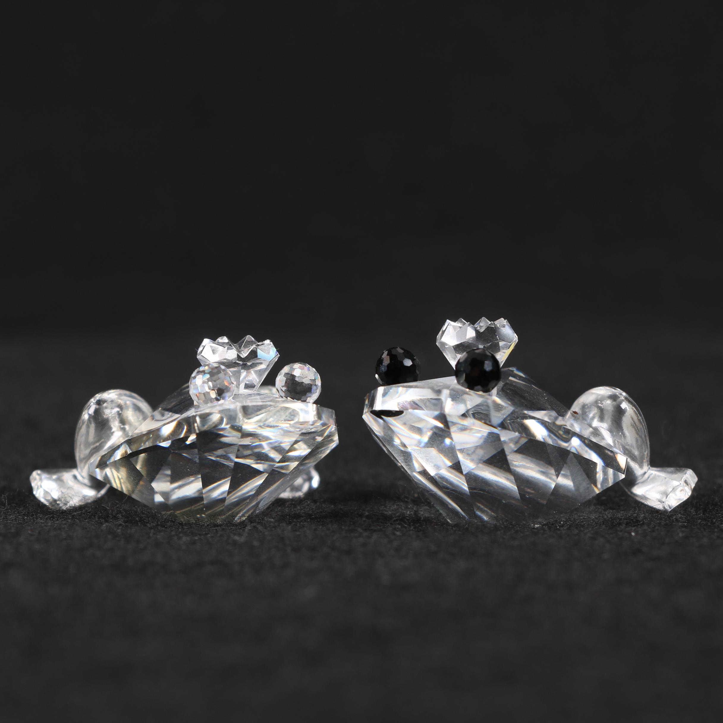Swarovski Crystal "Prince Frog" Figurines