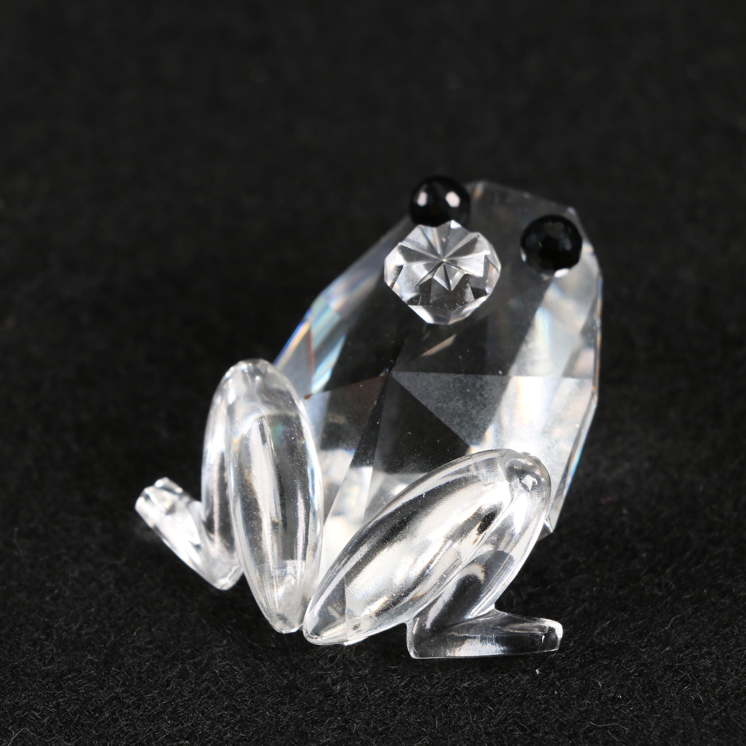 Swarovski Crystal "Prince Frog" Figurines