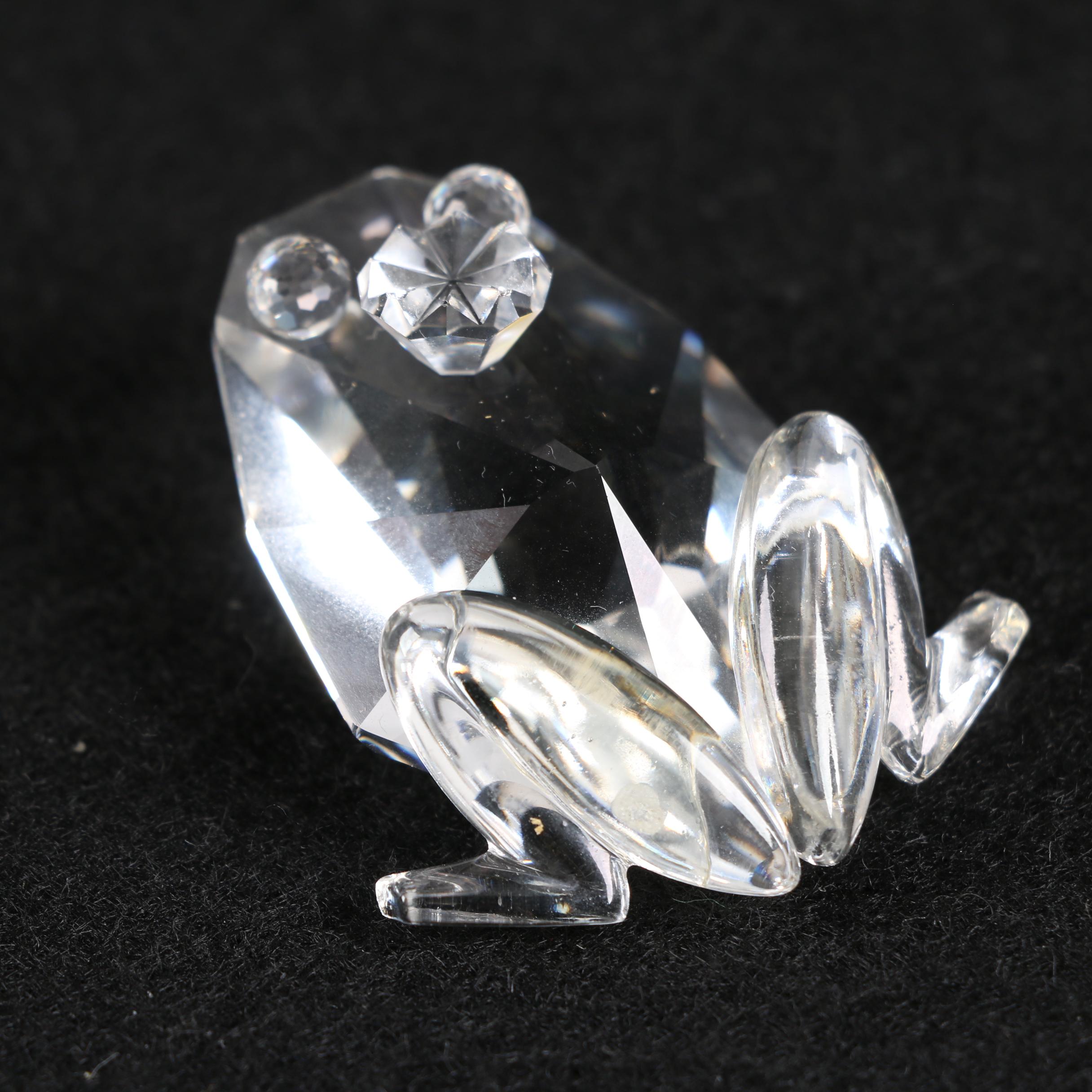 Swarovski Crystal "Prince Frog" Figurines