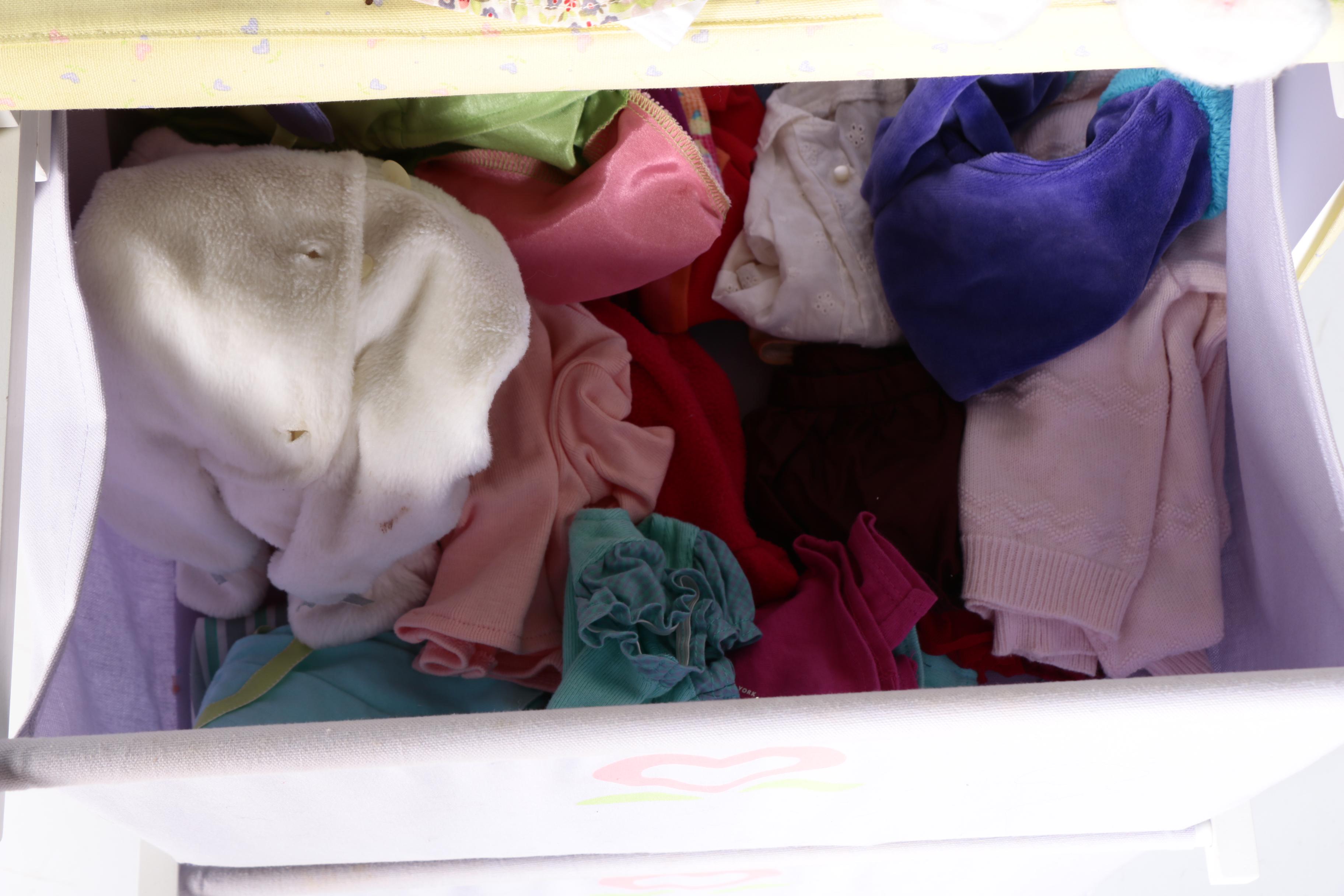 American Girl "Bitty Baby" Storage Chest with Accessories