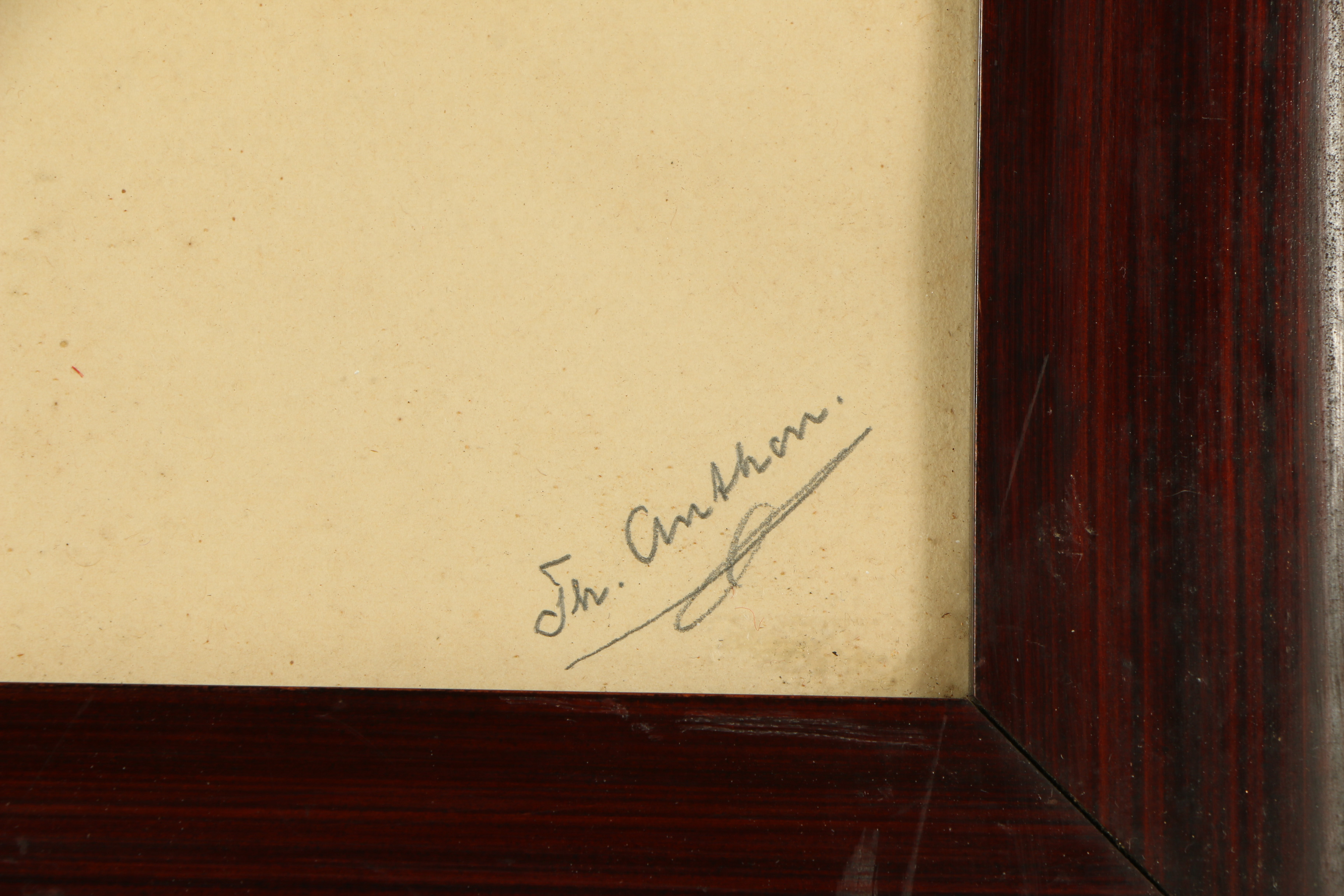 Early 20th Century Graphite Drawing