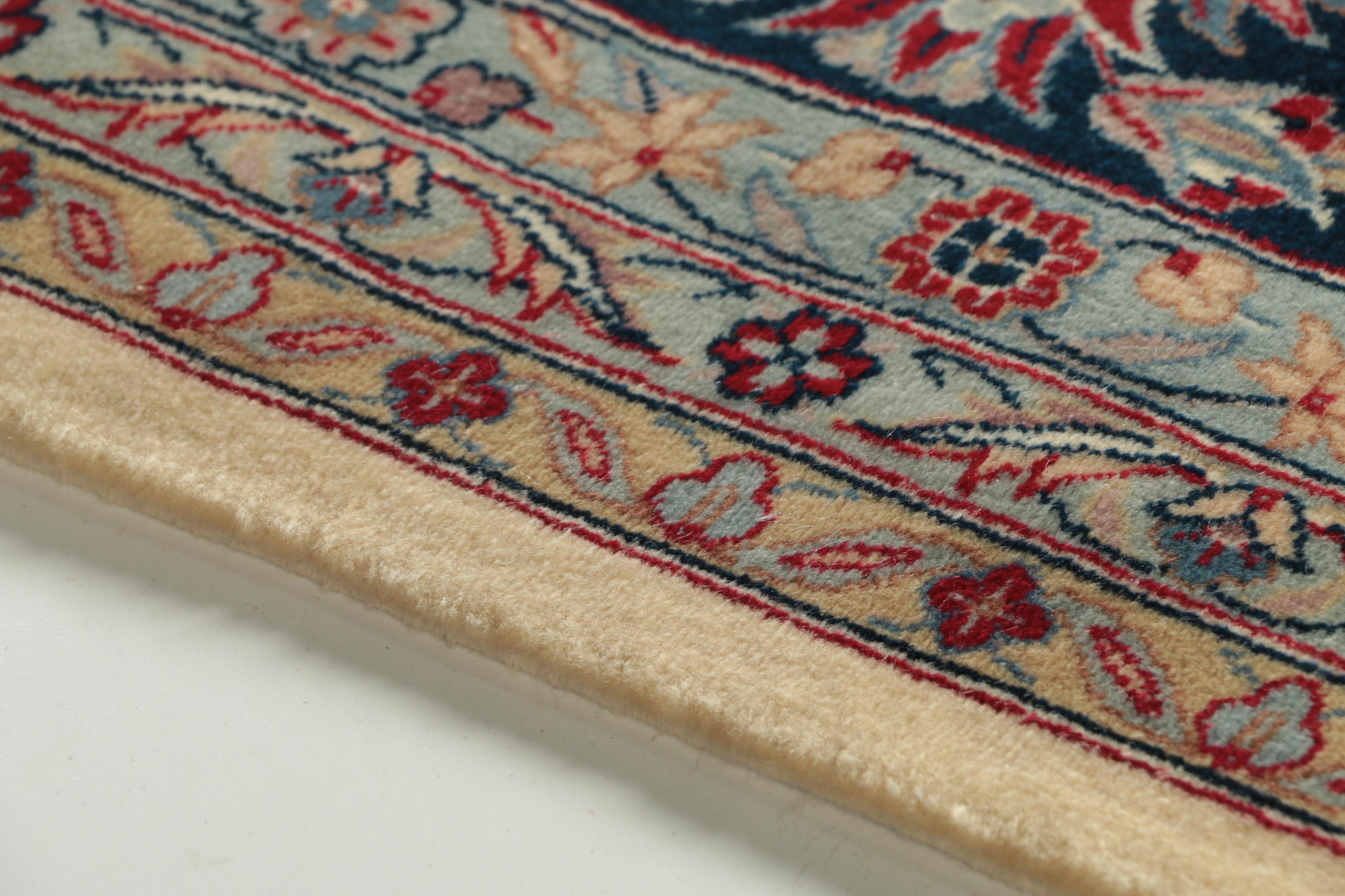 Hand-Knotted Persian Tabriz "Afshan" Wool Room Sized Rug