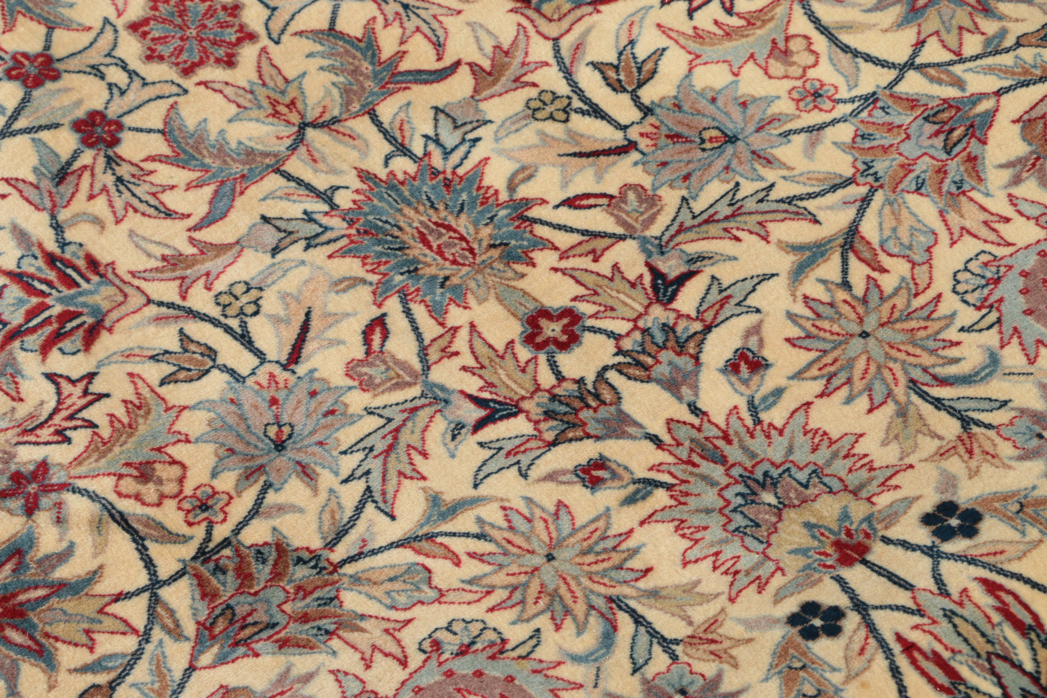 Hand-Knotted Persian Tabriz "Afshan" Wool Room Sized Rug