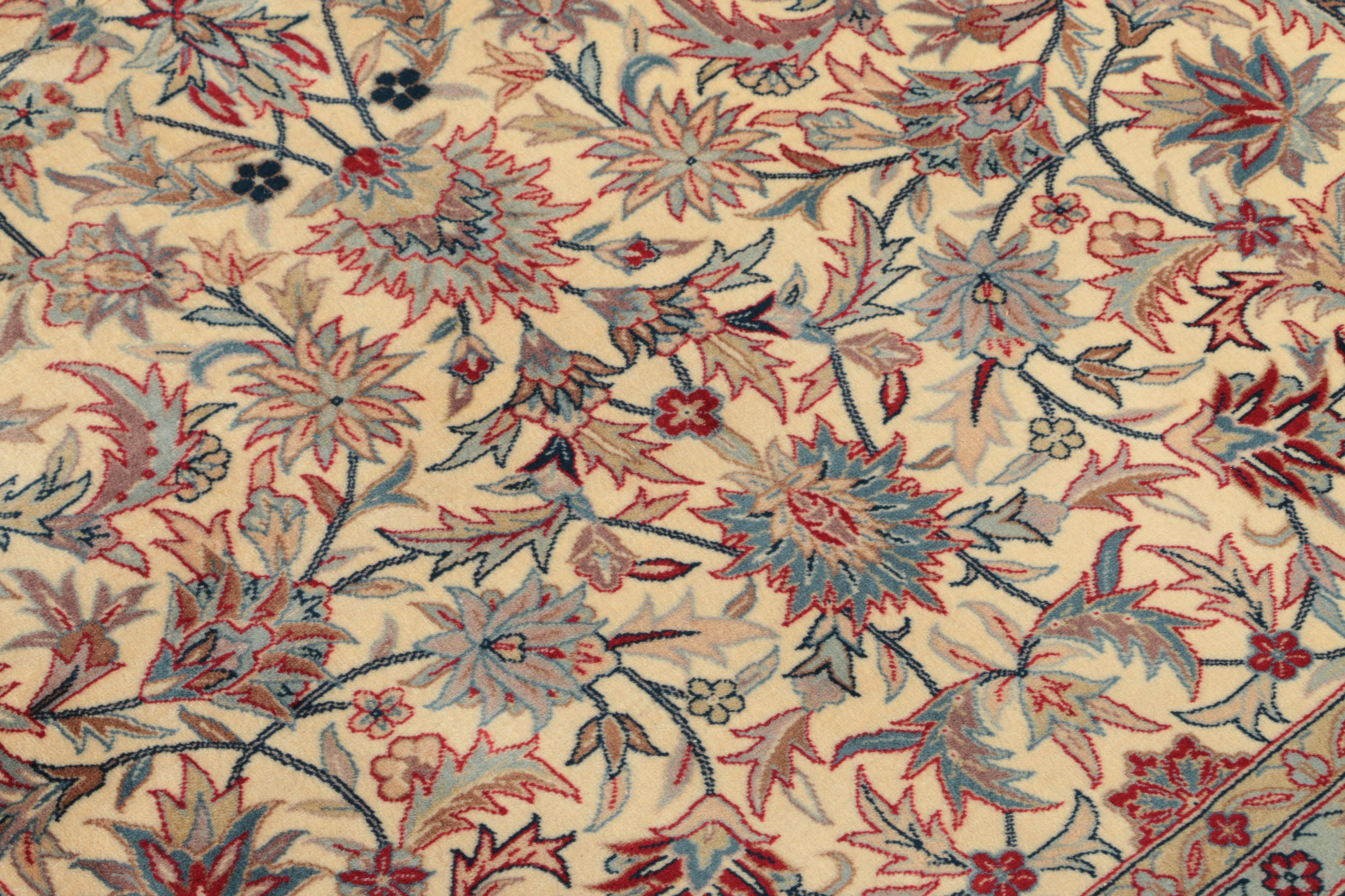 Hand-Knotted Persian Tabriz "Afshan" Wool Room Sized Rug