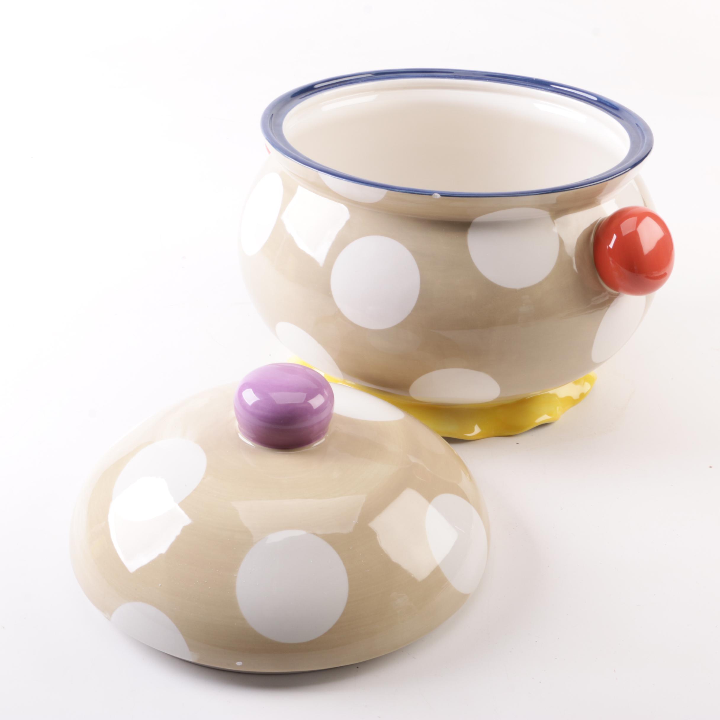 Contemporary Coton Colors Ceramic Tureen