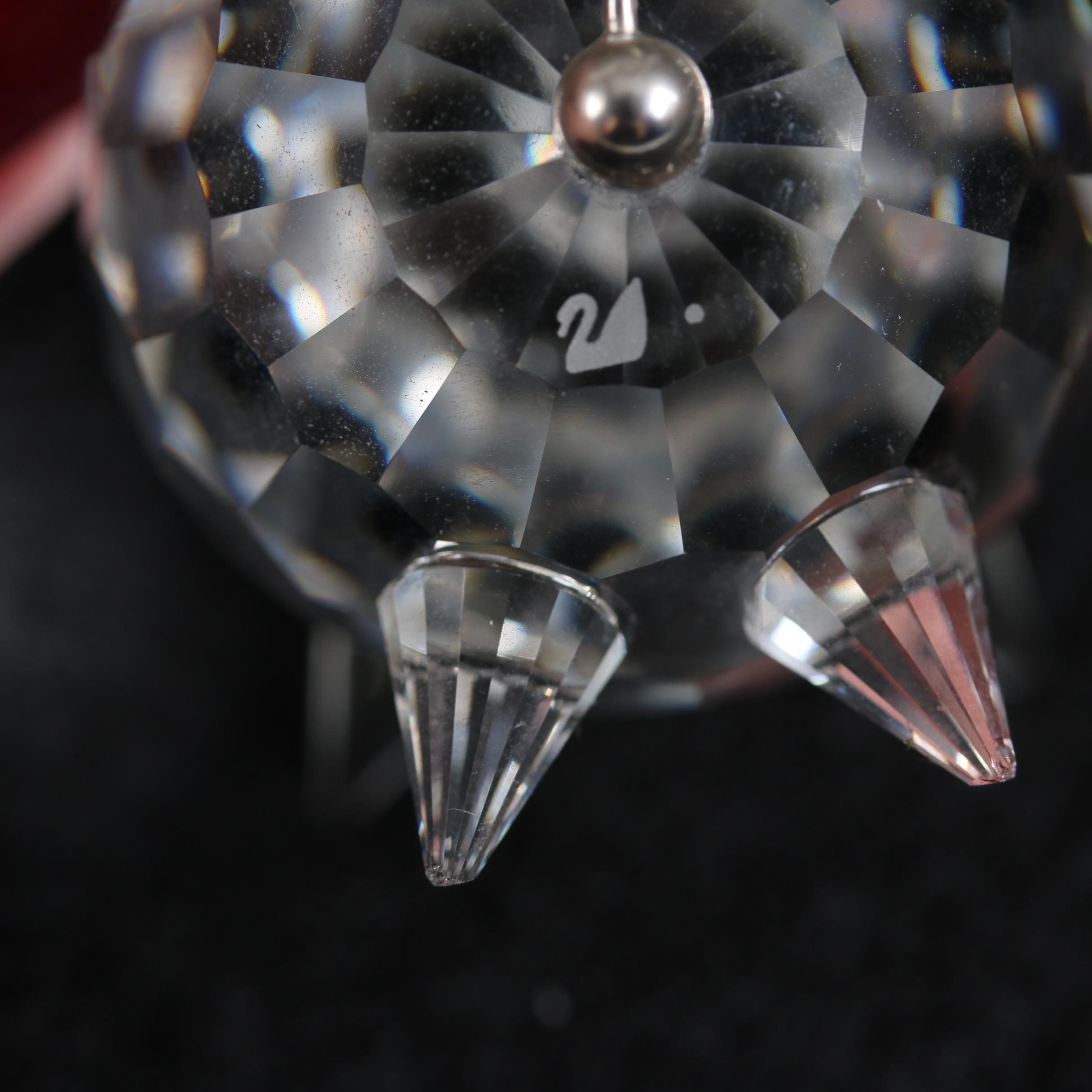 Swarovski Crystal Seal and Pig Figurines