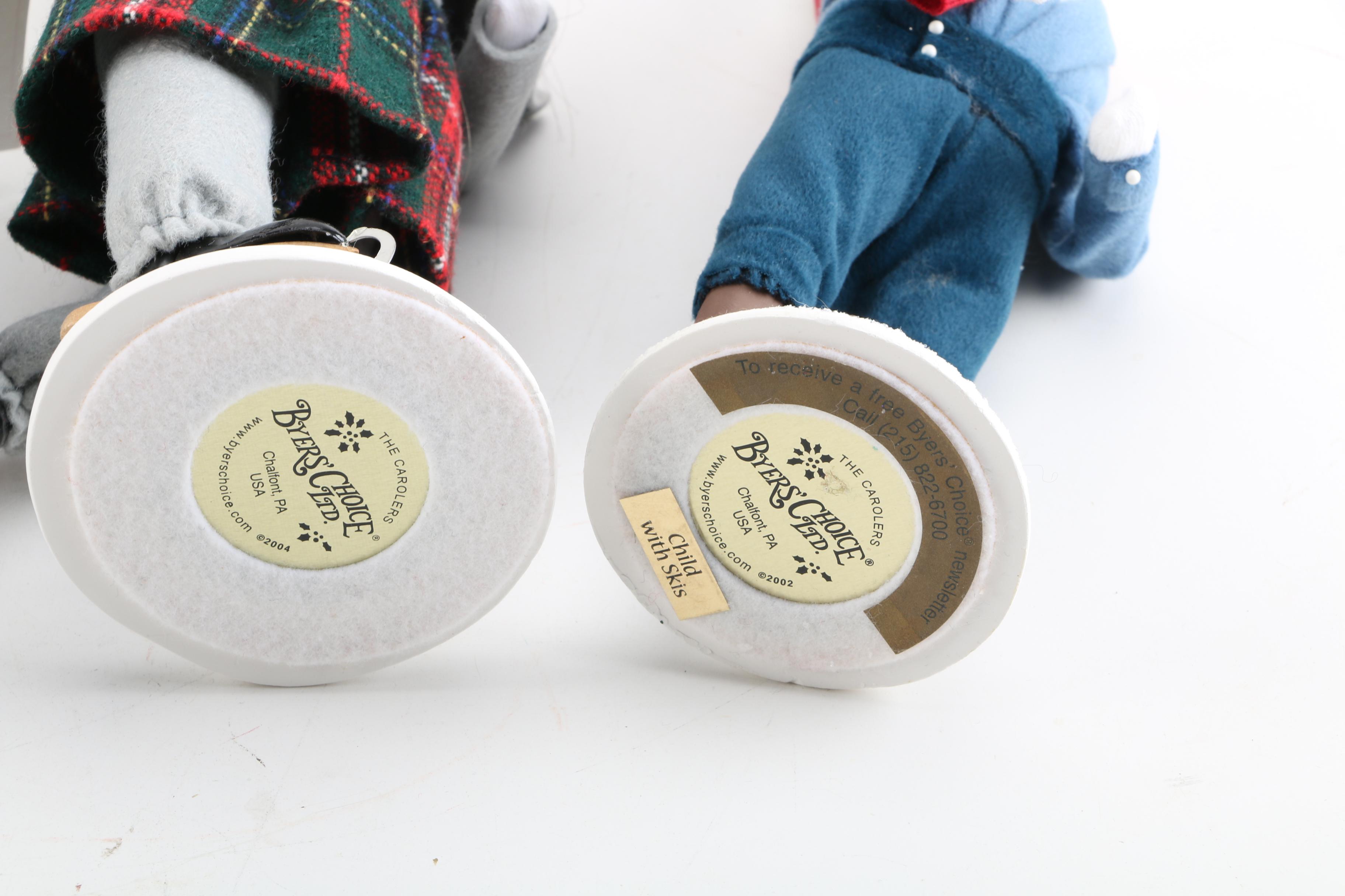 Handcrafted Byers Choice "Carolers" Figurines