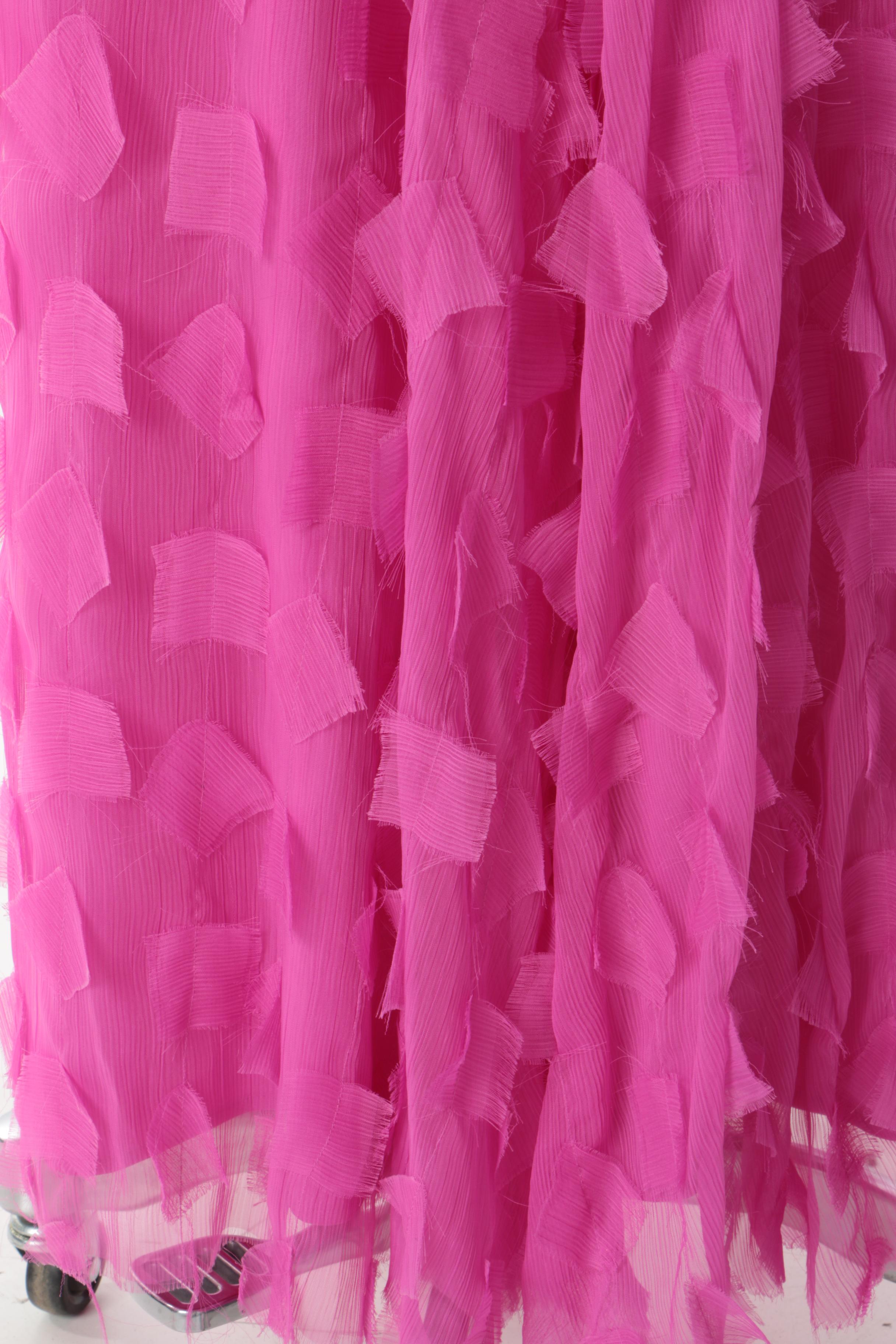 Alex & Eve Sleeveless Evening Gown in Peony Pink