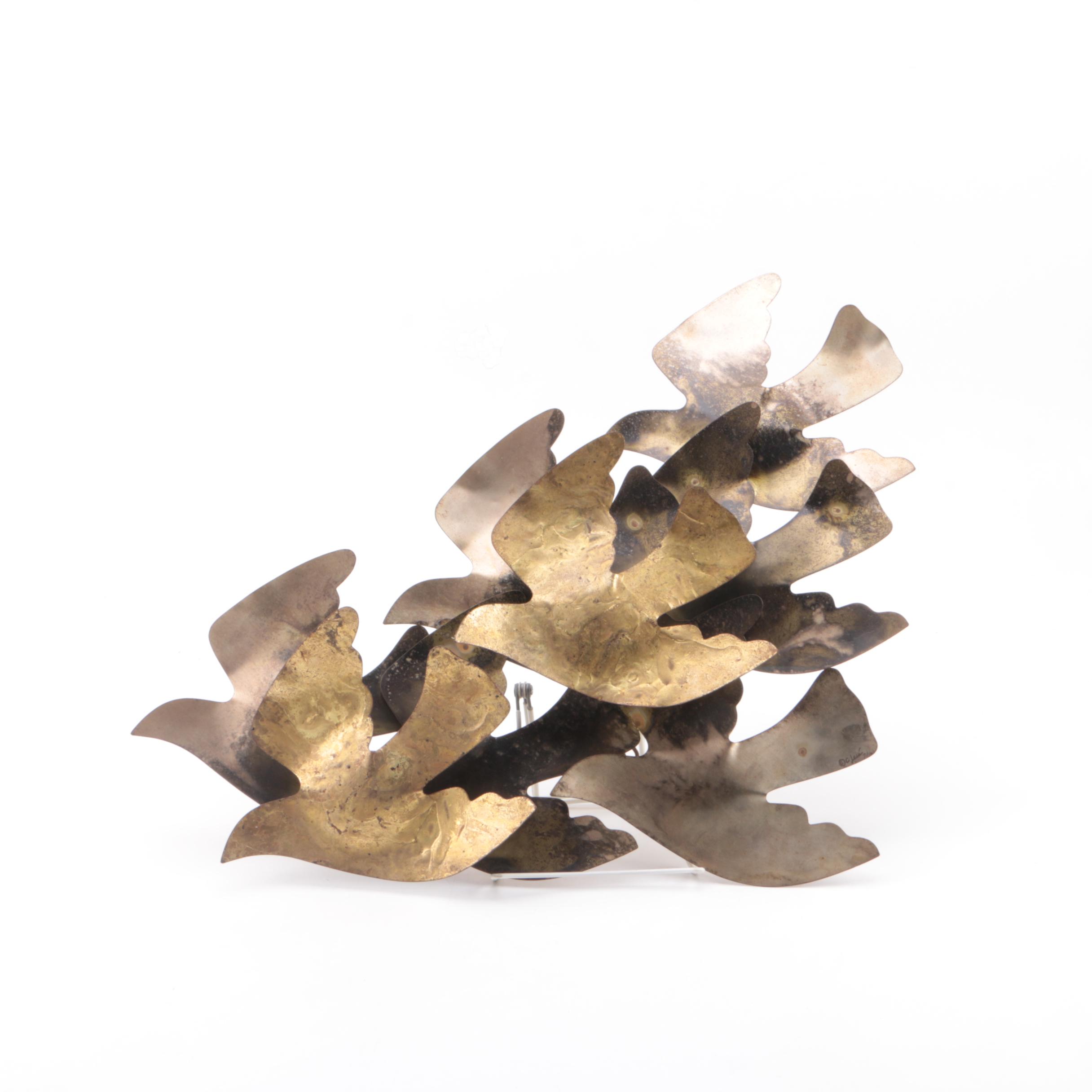 1971 C. Jeré Metal Wall Sculpture