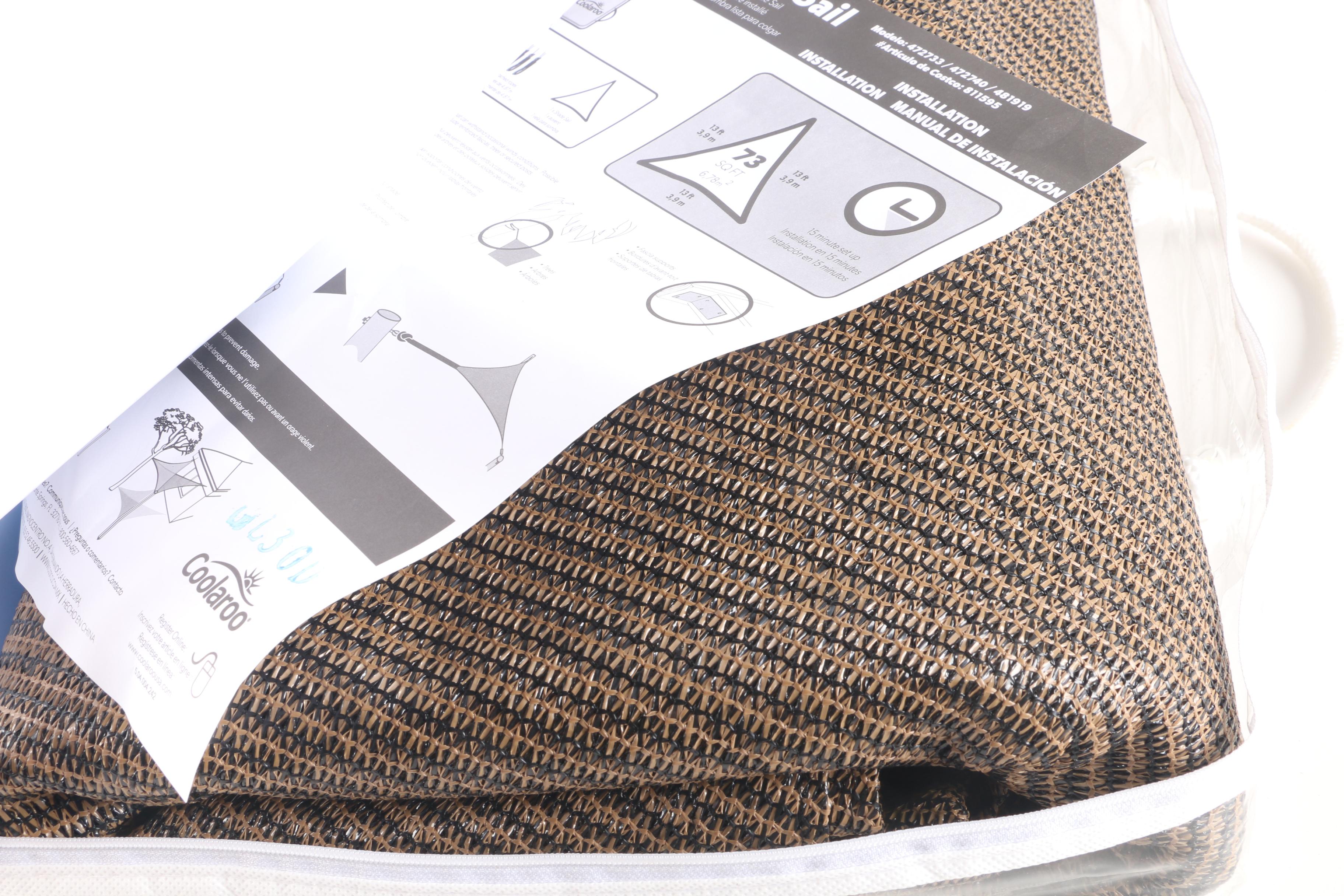 Coolaroo Hanging Outdoor Shade Sail