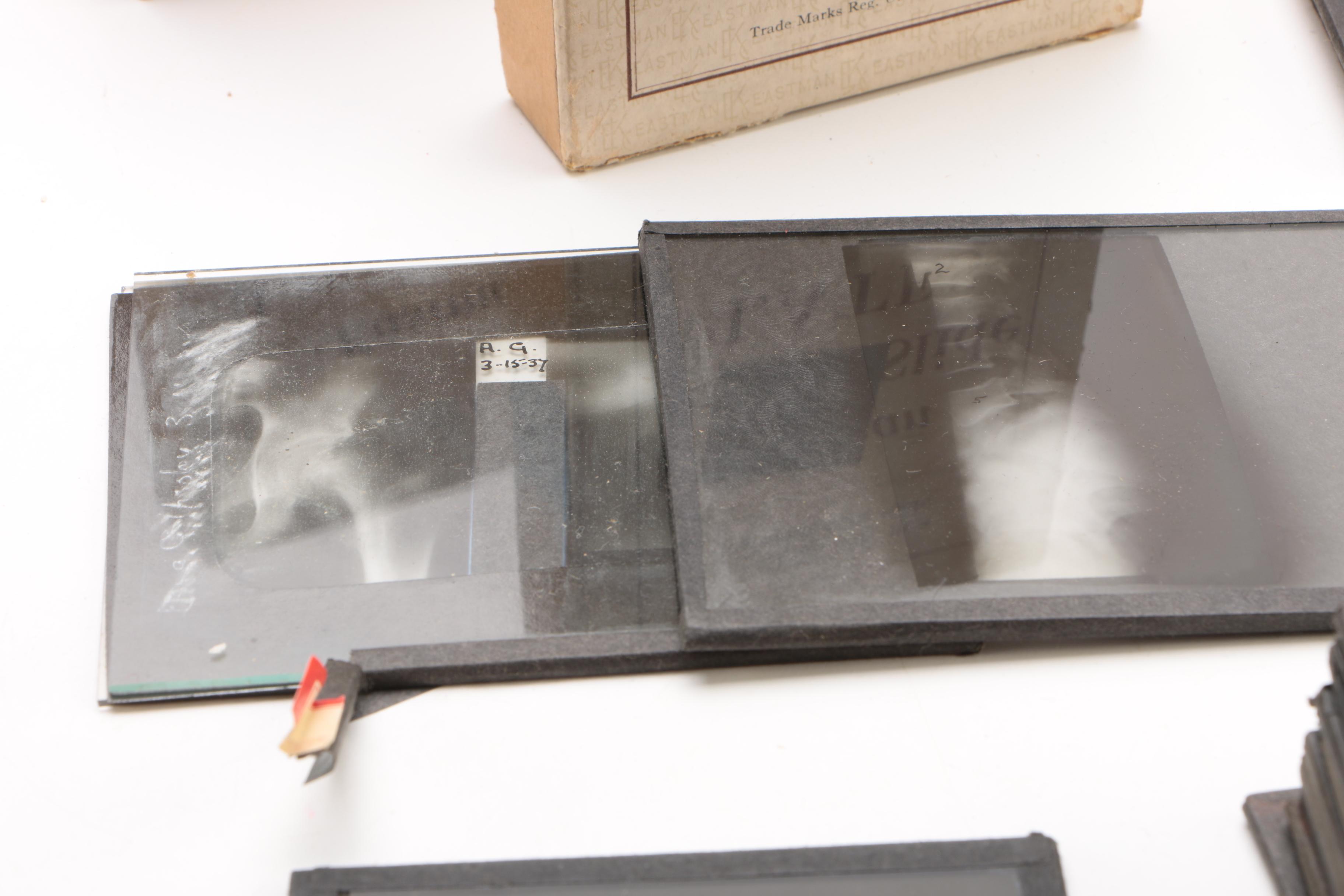 1930s Radio-Mat Slide Co., Eastman and Other Medical Study Lantern Slides