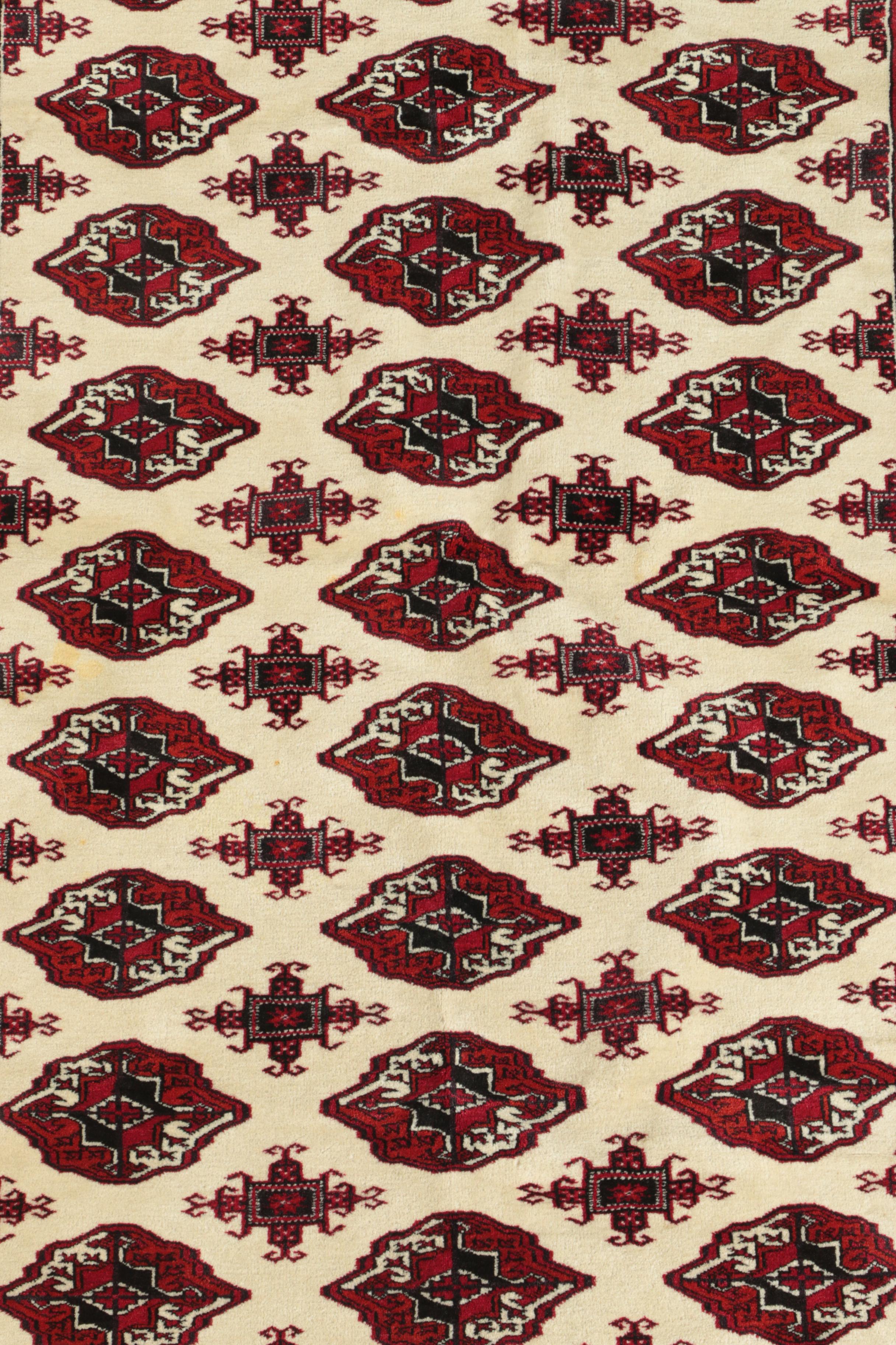 Hand-Knotted Tekke Bohkara  Area Rug