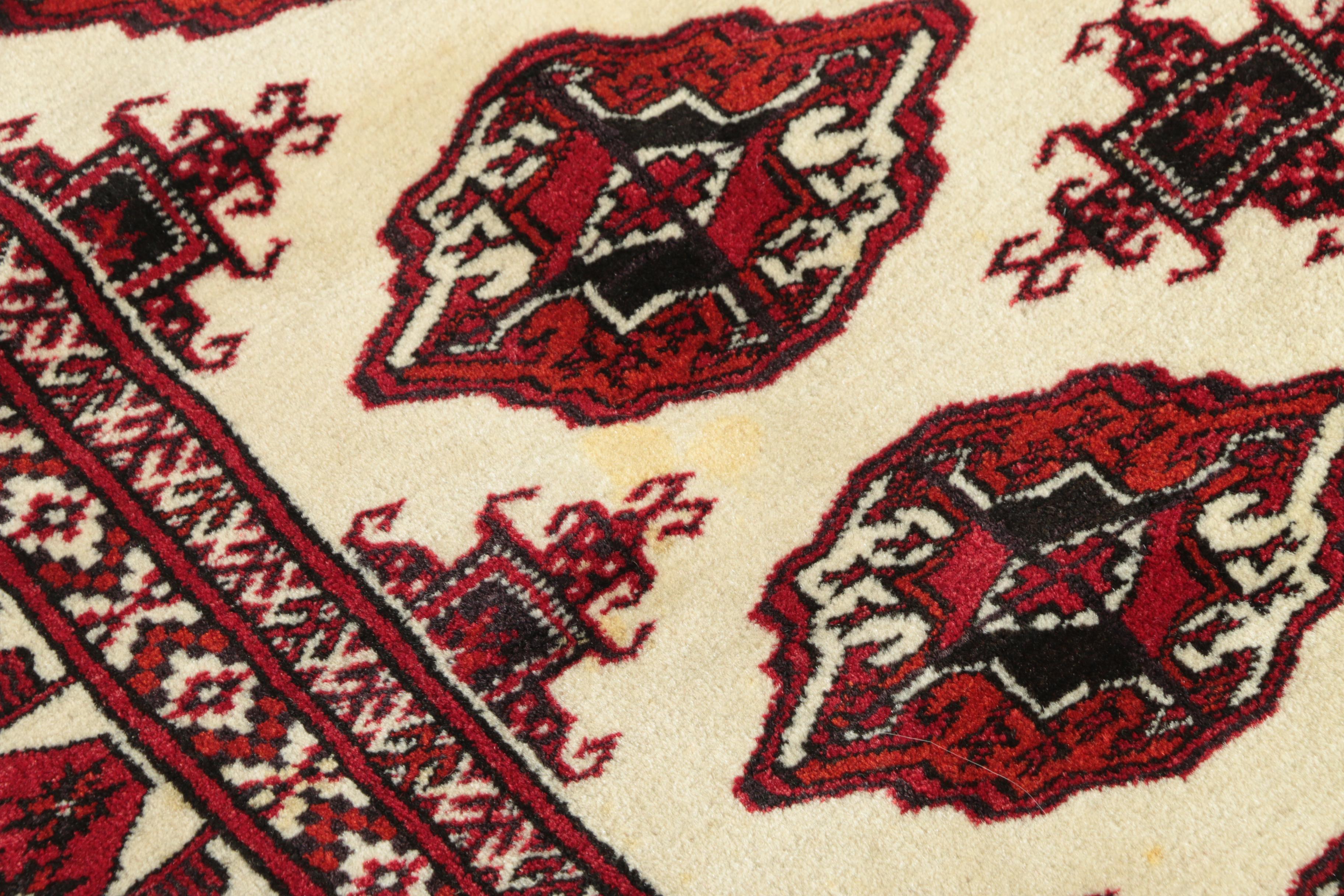 Hand-Knotted Tekke Bohkara  Area Rug