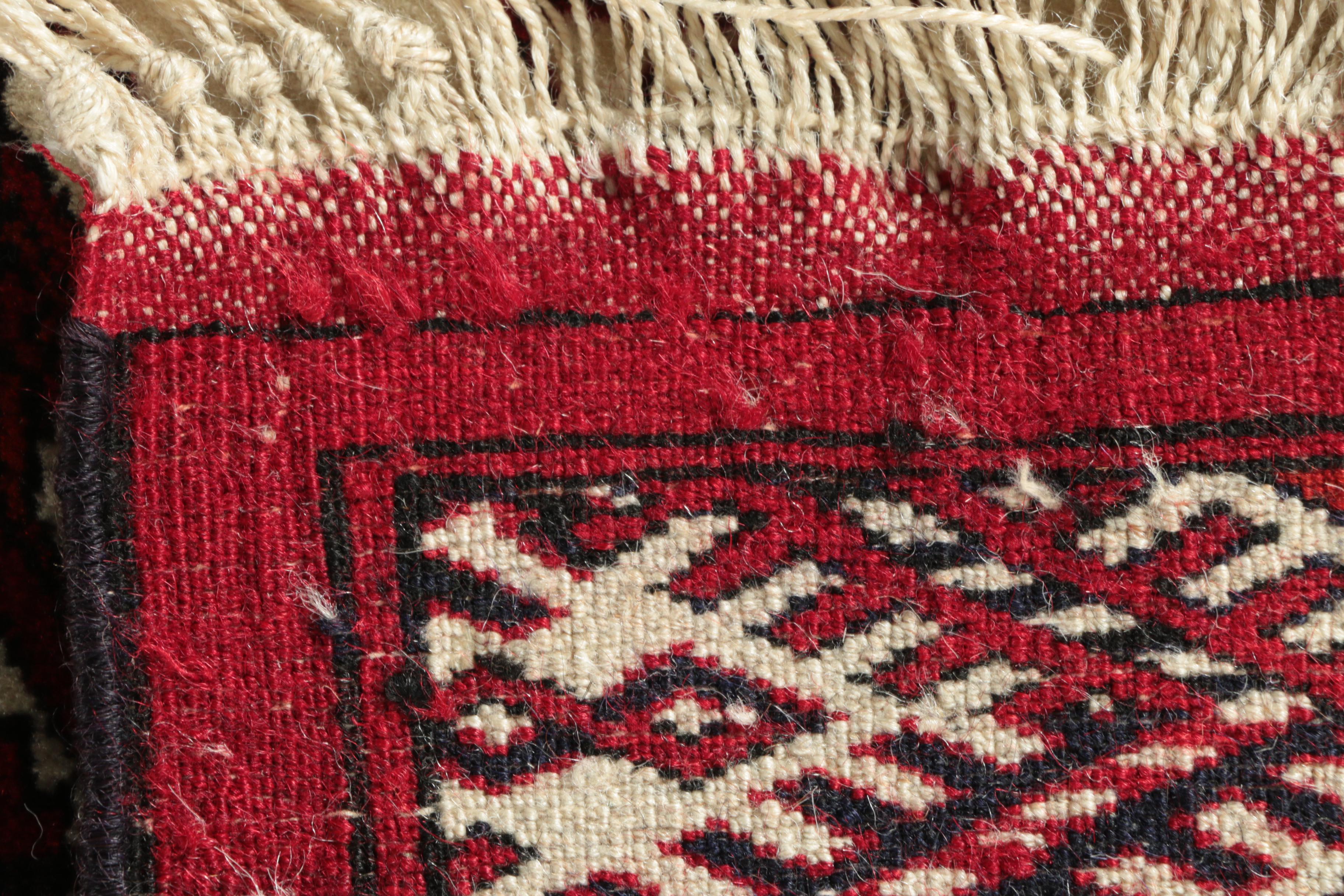 Hand-Knotted Tekke Bohkara  Area Rug