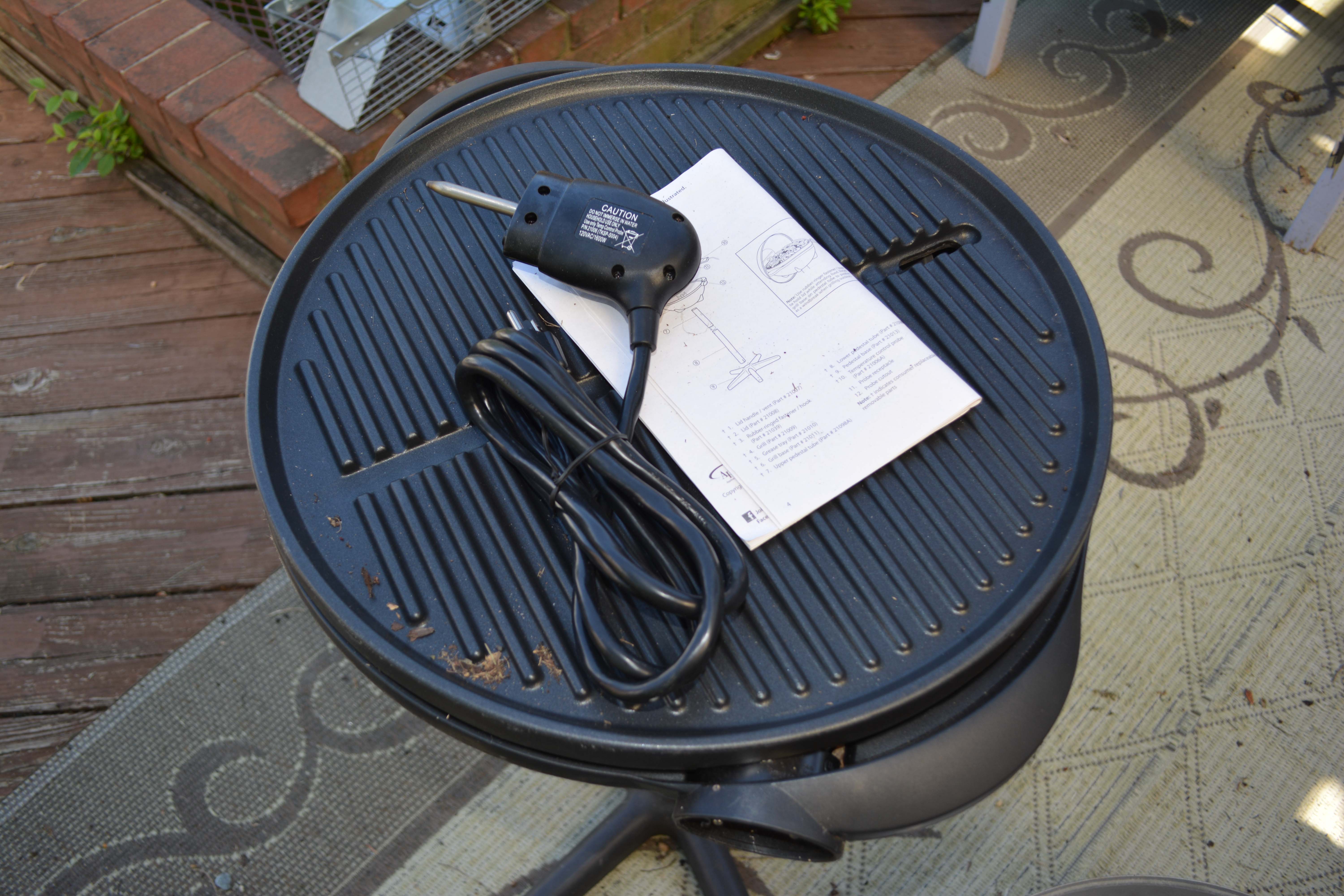 George Foreman Electric Outdoor Grill