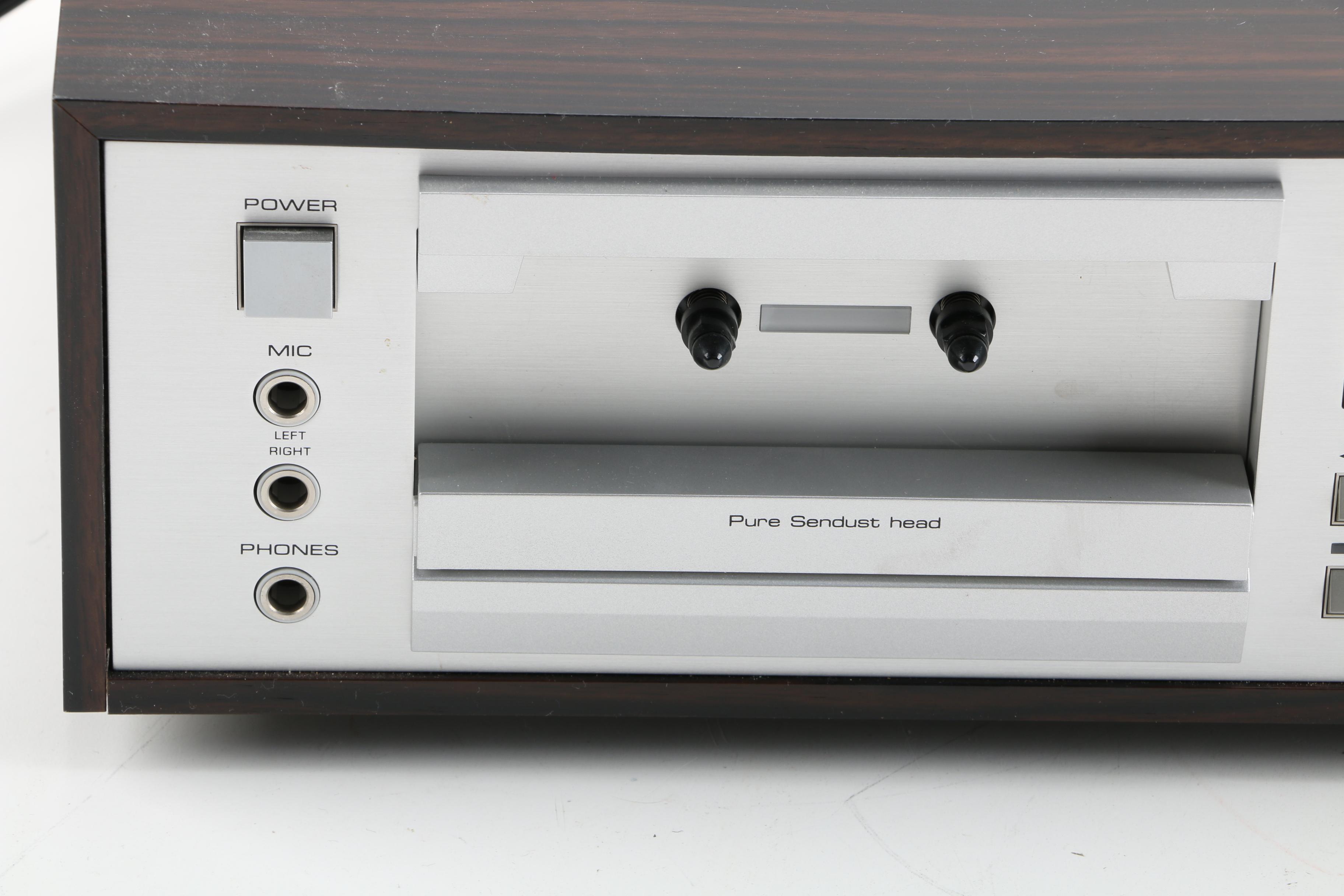 Vintage Yamaha K-550 Natural Sound Stereo Cassette Deck