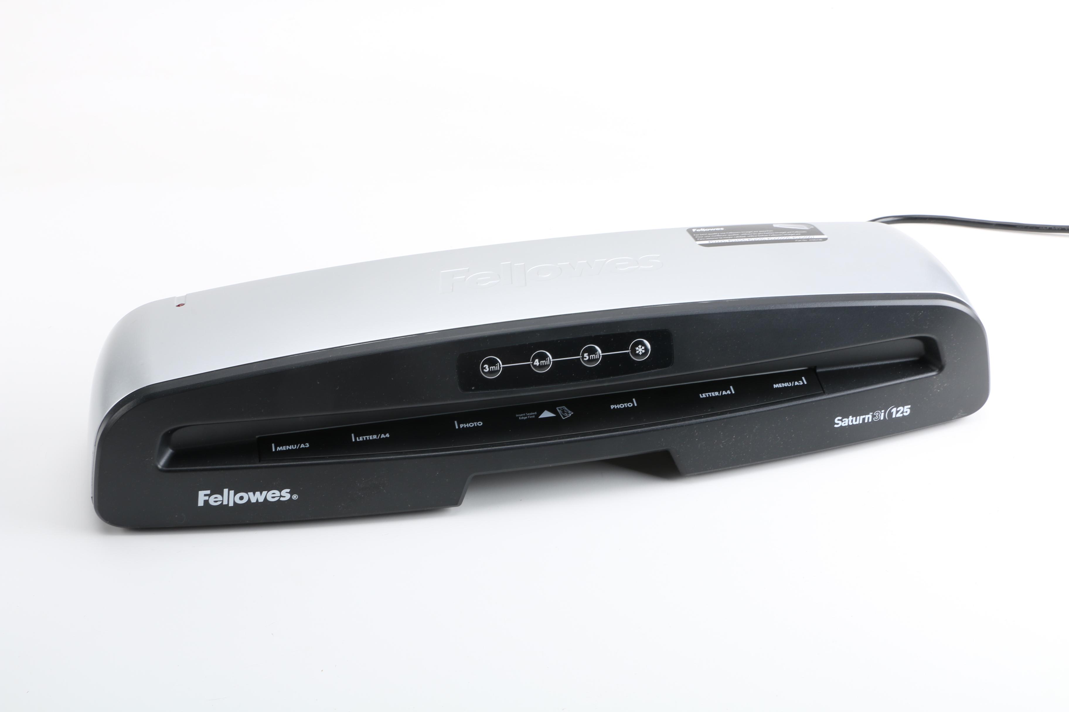 Fellowes Saturn 3i 125 and Silhouette Cameo Laminators and Motor