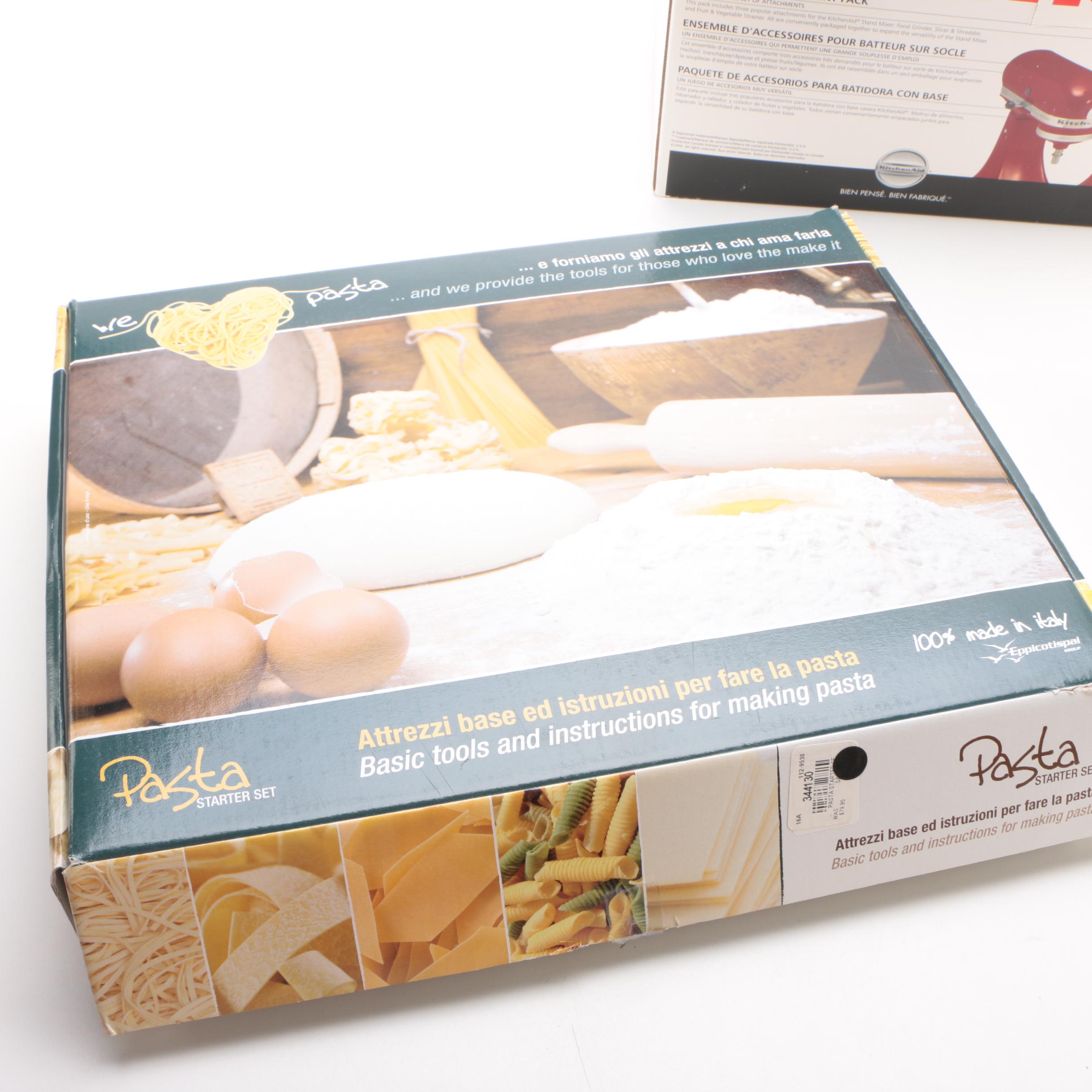 Kitchenware Appliances Including KitchenAid Stand Mixer Attachment Pack