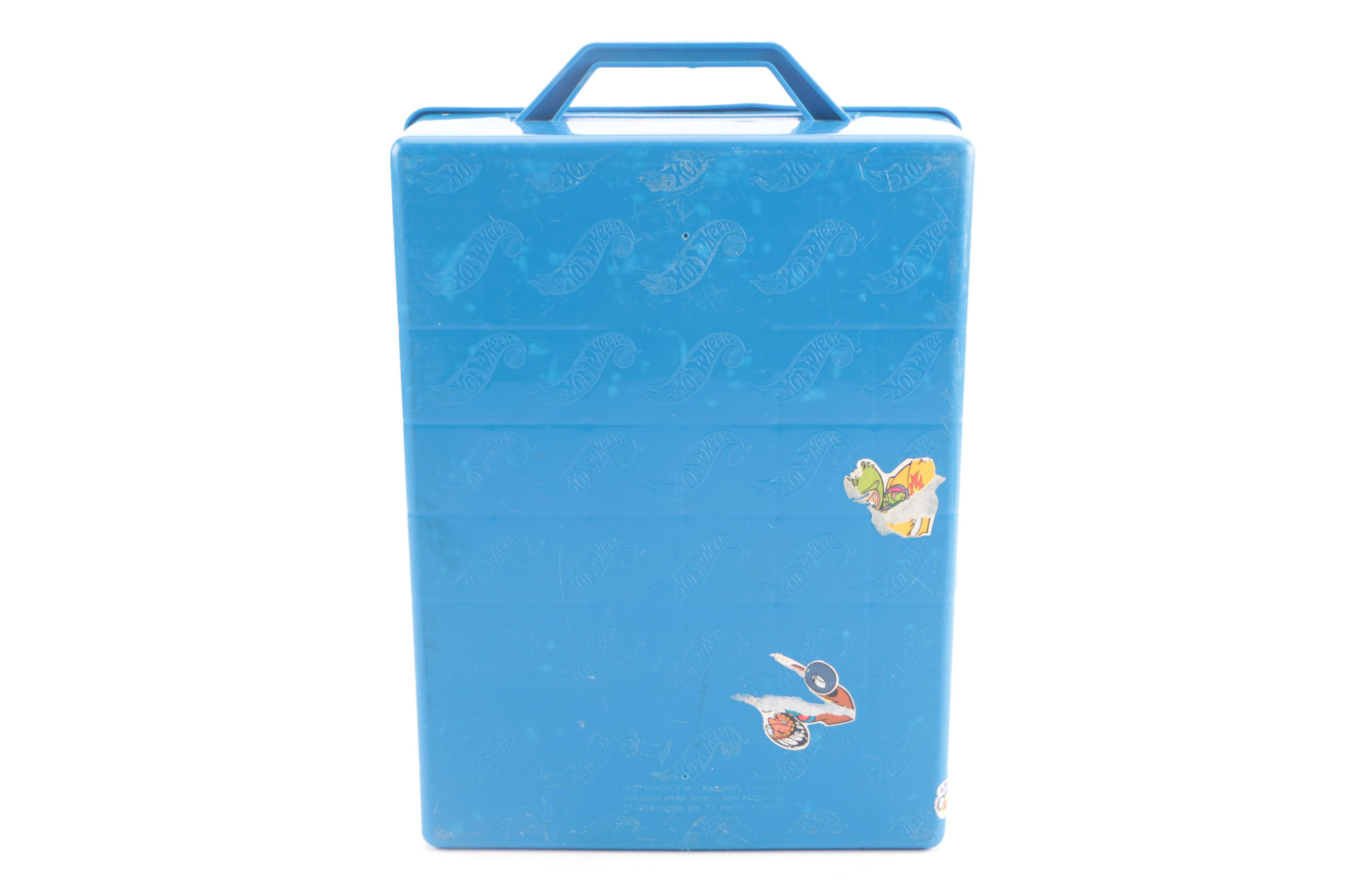 Hot Wheels Carrying Case and Cars