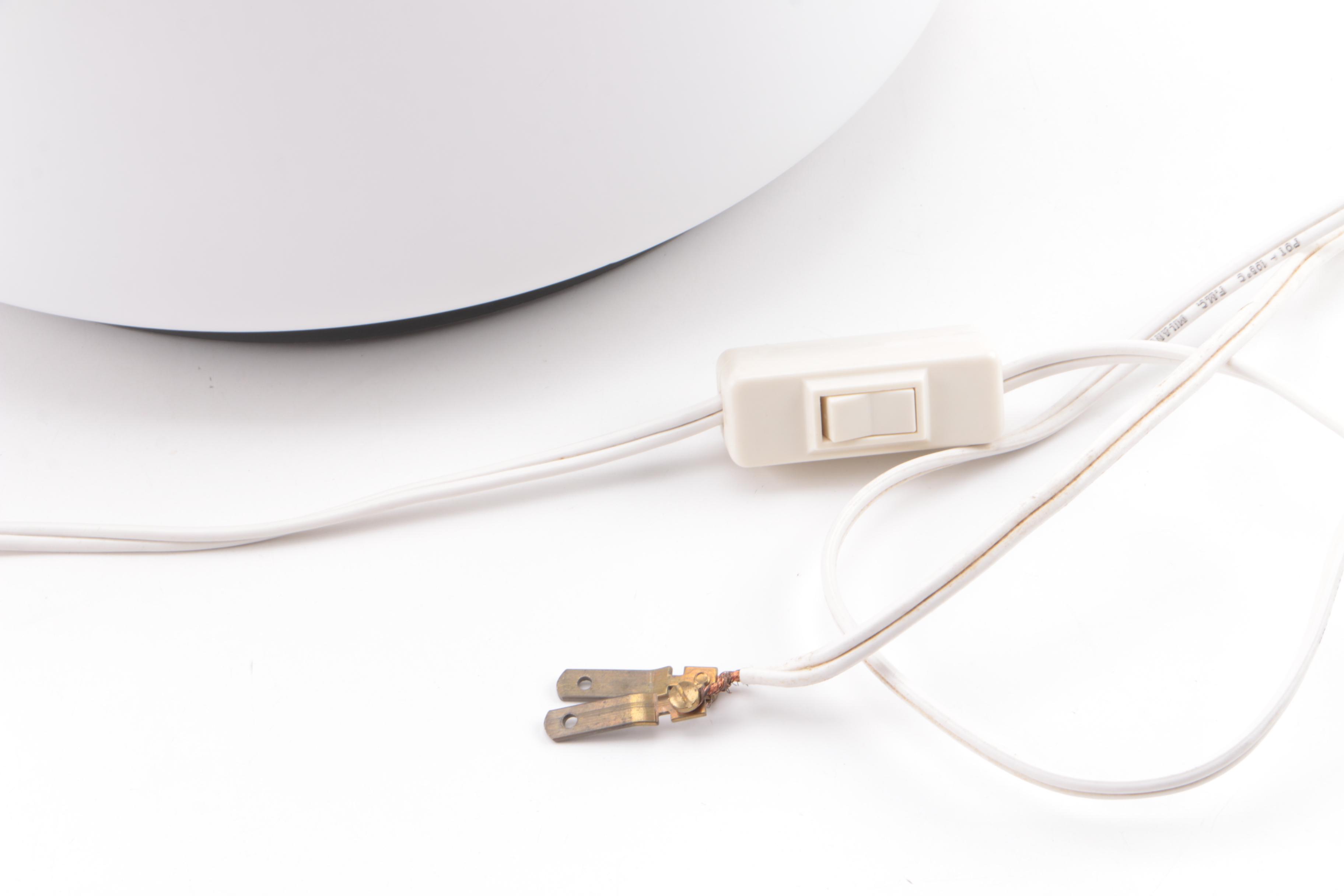 Contemporary Glass Table Lamp