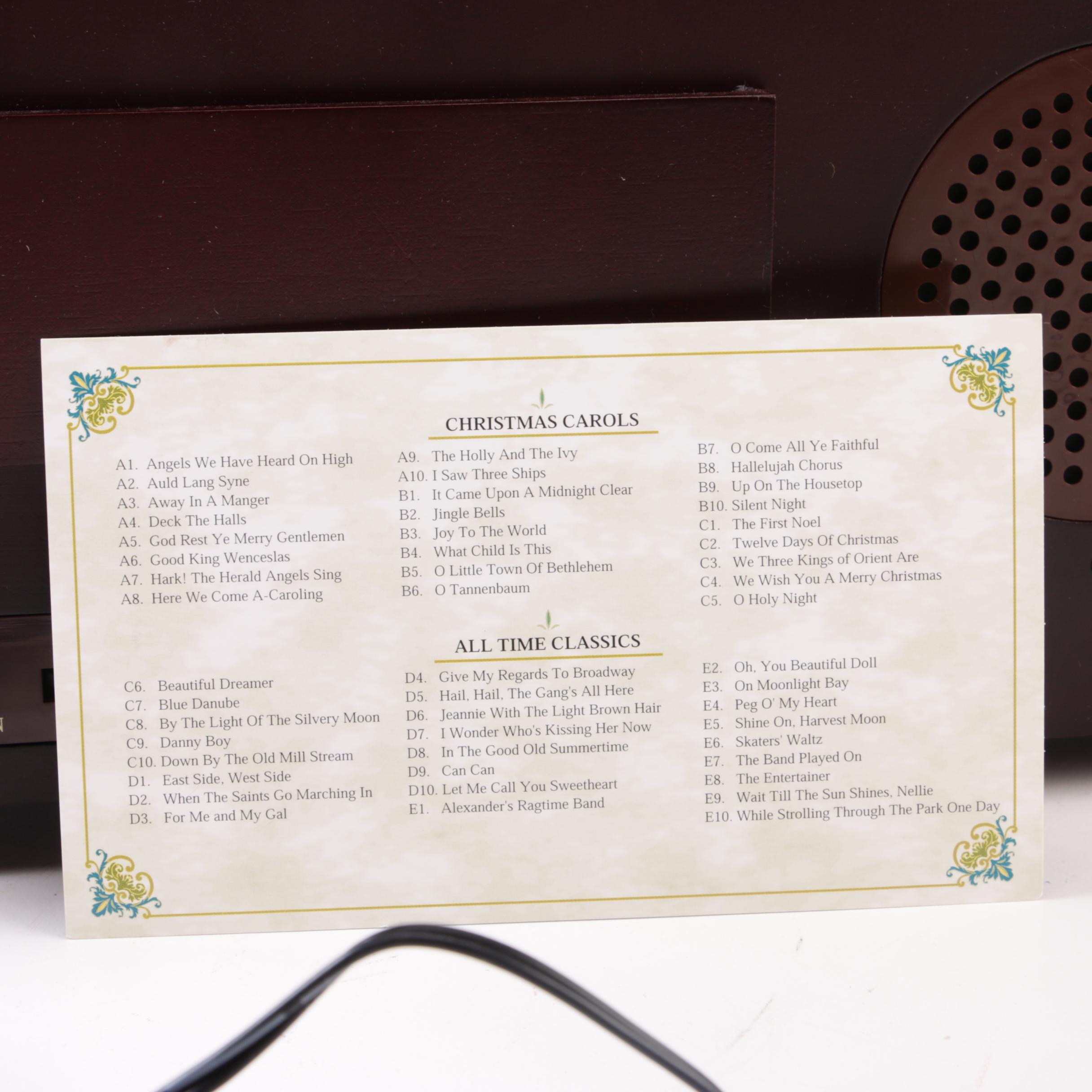 Mr. Christmas "Animated Symphony of Bells" Music Box