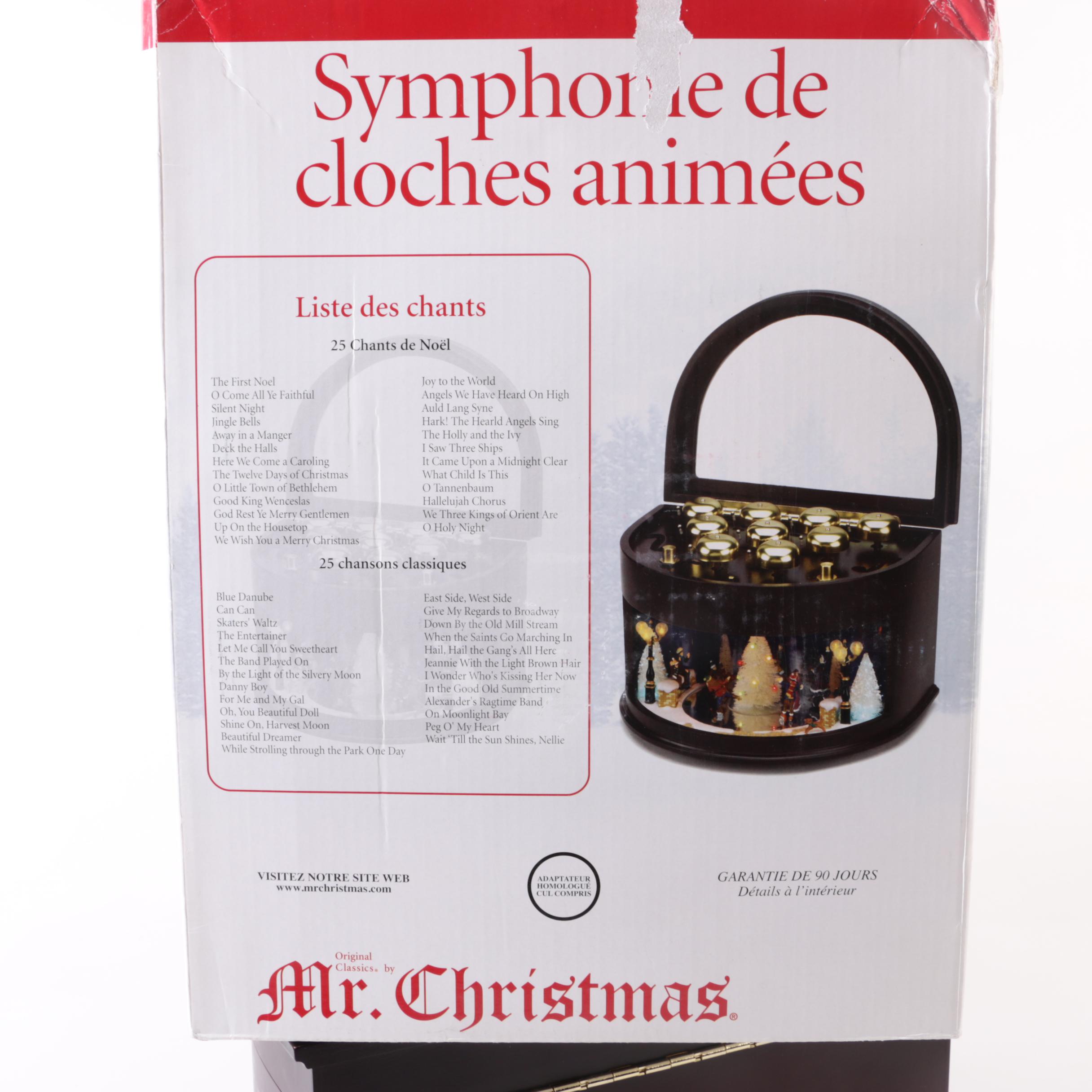 Mr. Christmas "Animated Symphony of Bells" Music Box