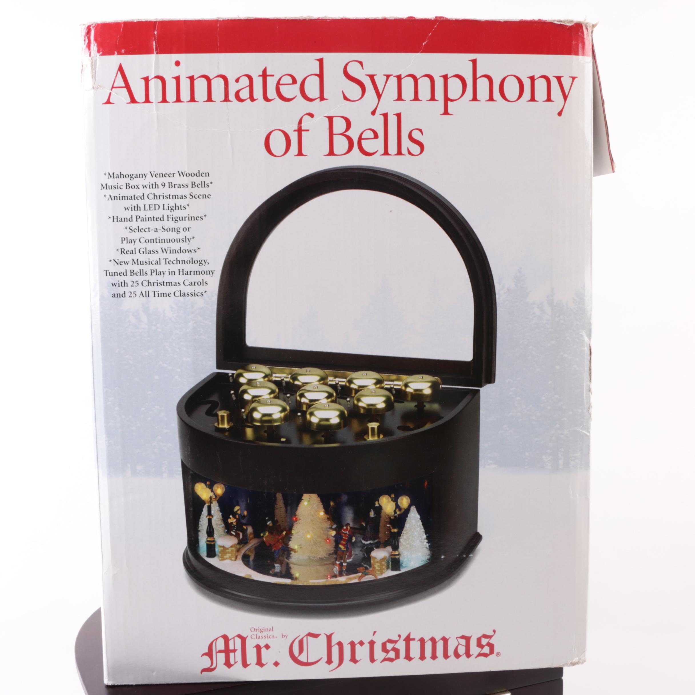 Mr. Christmas "Animated Symphony of Bells" Music Box