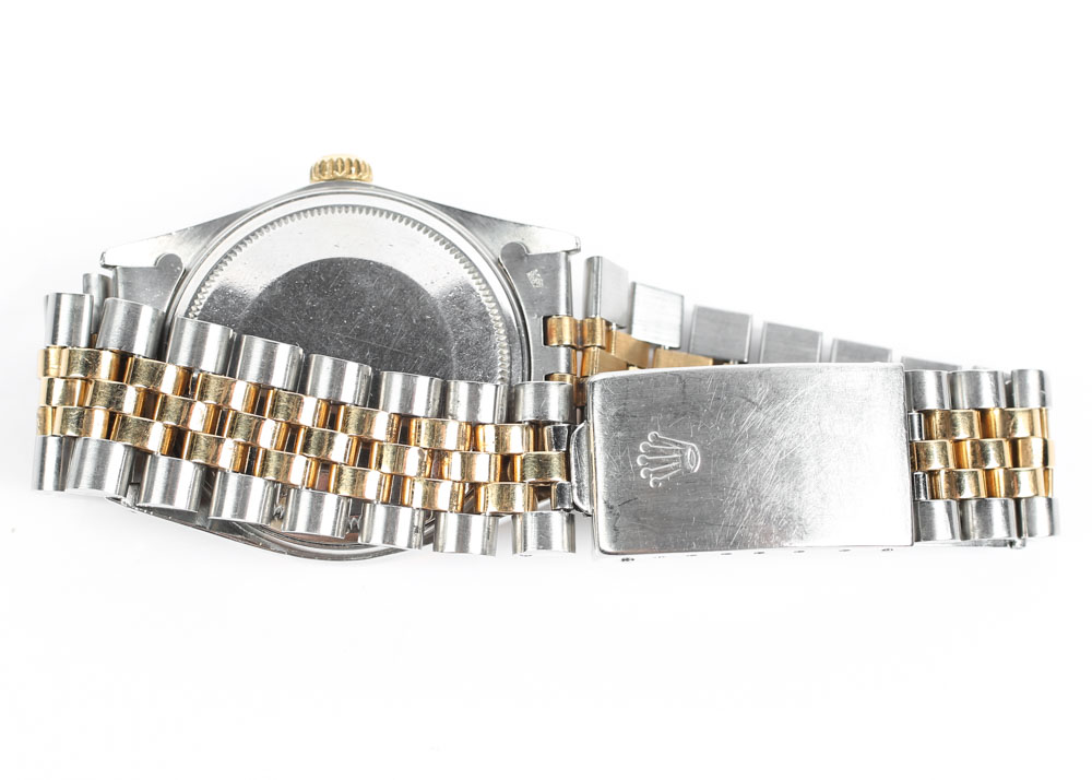 Rolex Oyster Perpetual Datejust Stainless Steel and 18K Yellow Gold Watch