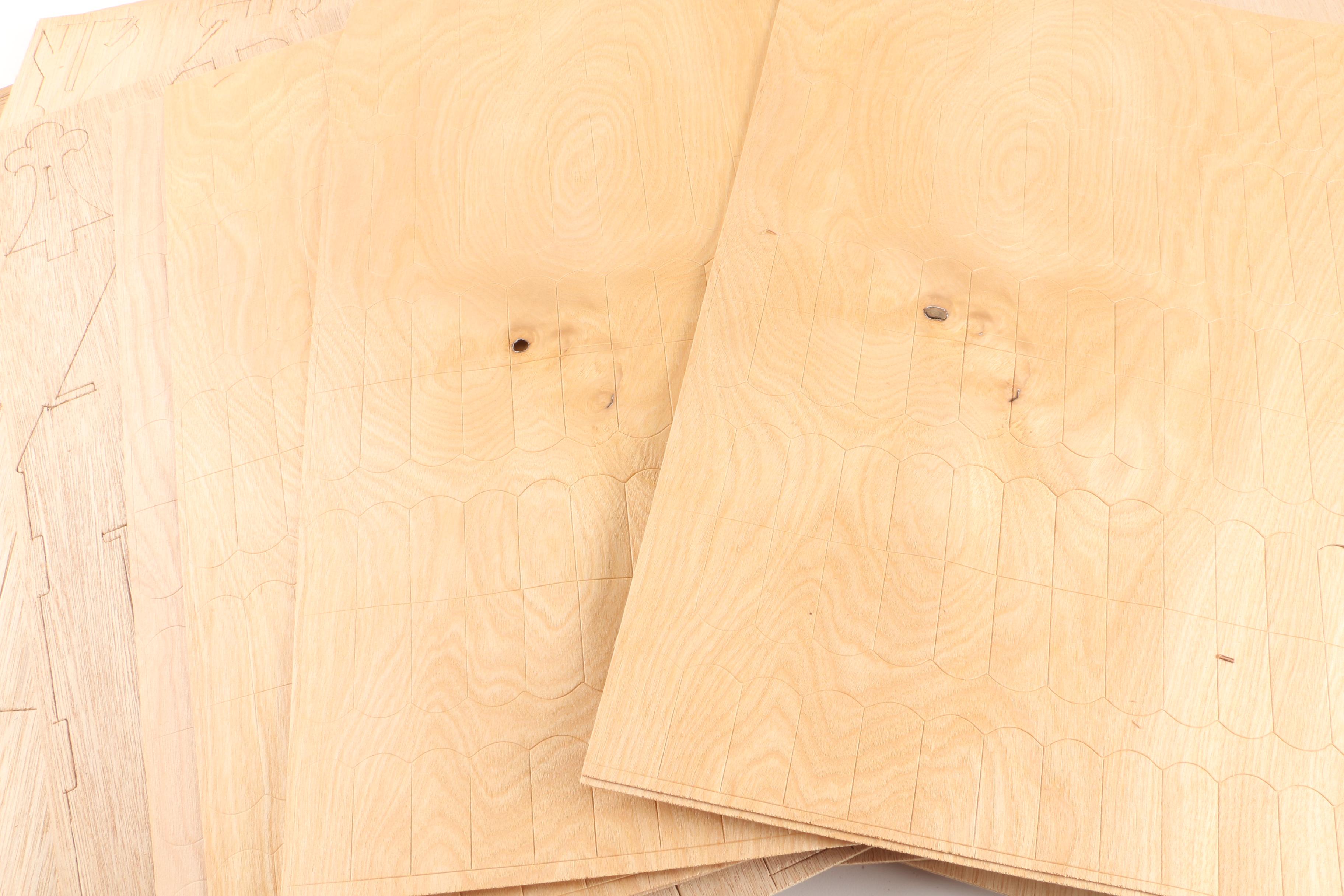 1986 Greenleaf "Coventry Cottage" Wooden Dollhouse Kit