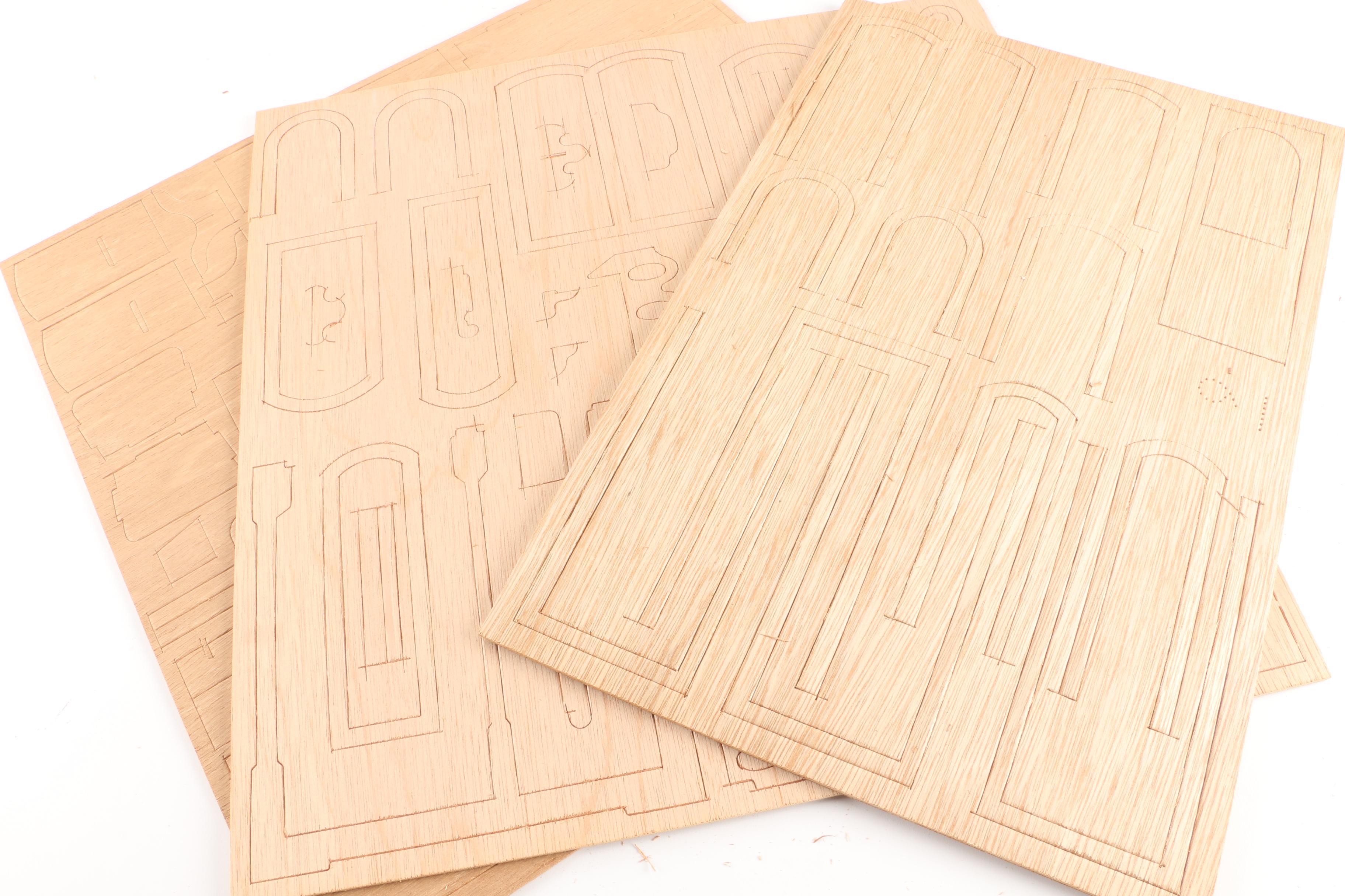 1986 Greenleaf "Coventry Cottage" Wooden Dollhouse Kit