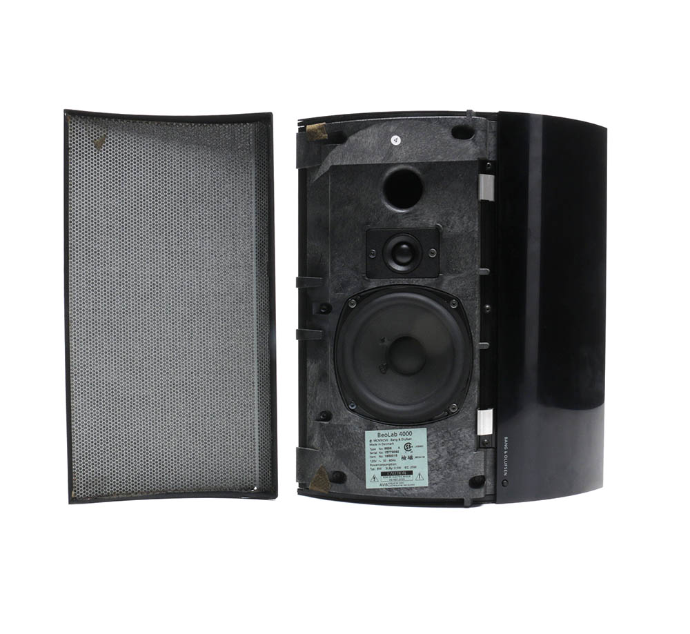 Bang & Olufsen BeoLab 4000 Speakers with Stands and Cords