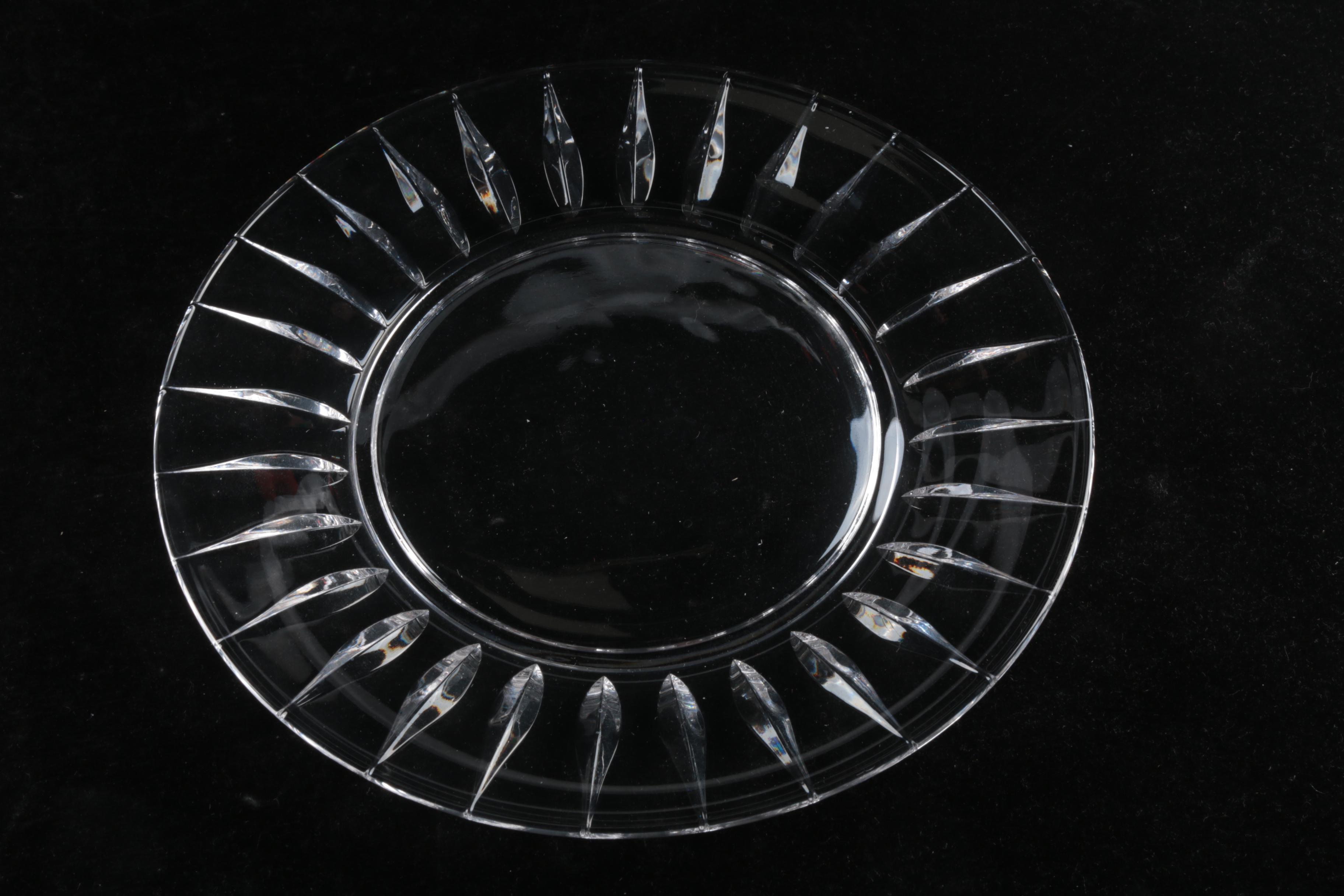 Royal Leerdam"Van Dijck" Dutch Crystal Luncheon Plates