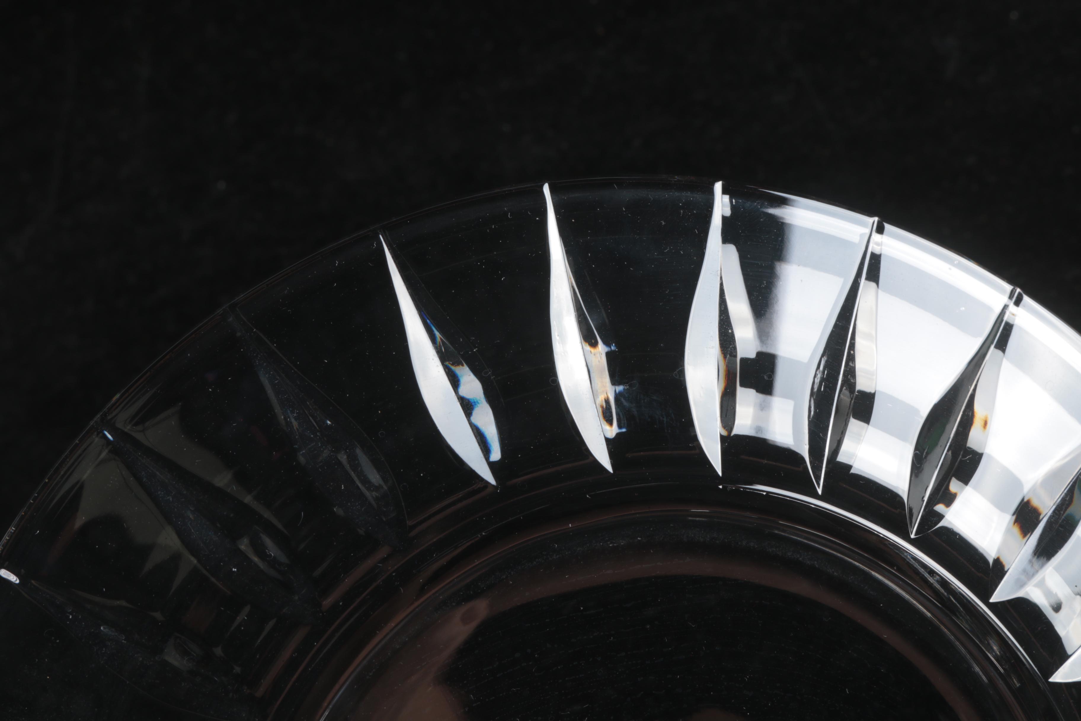 Royal Leerdam"Van Dijck" Dutch Crystal Luncheon Plates