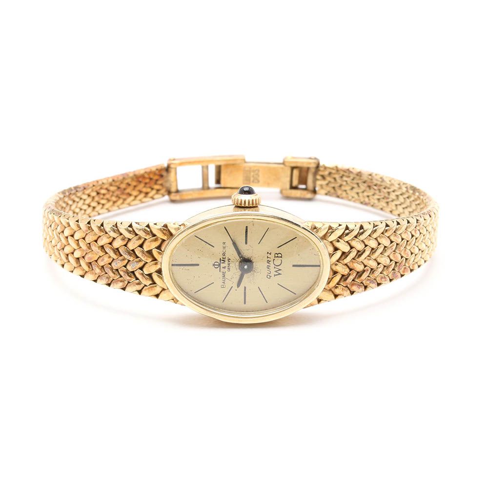 Baume & Mercier 14K Yellow Gold Watch