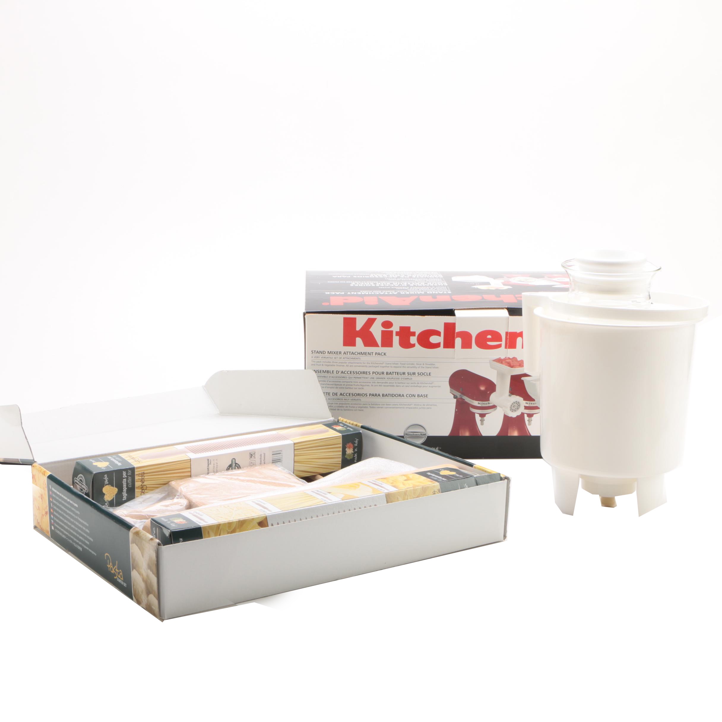 Kitchenware Appliances Including KitchenAid Stand Mixer Attachment Pack