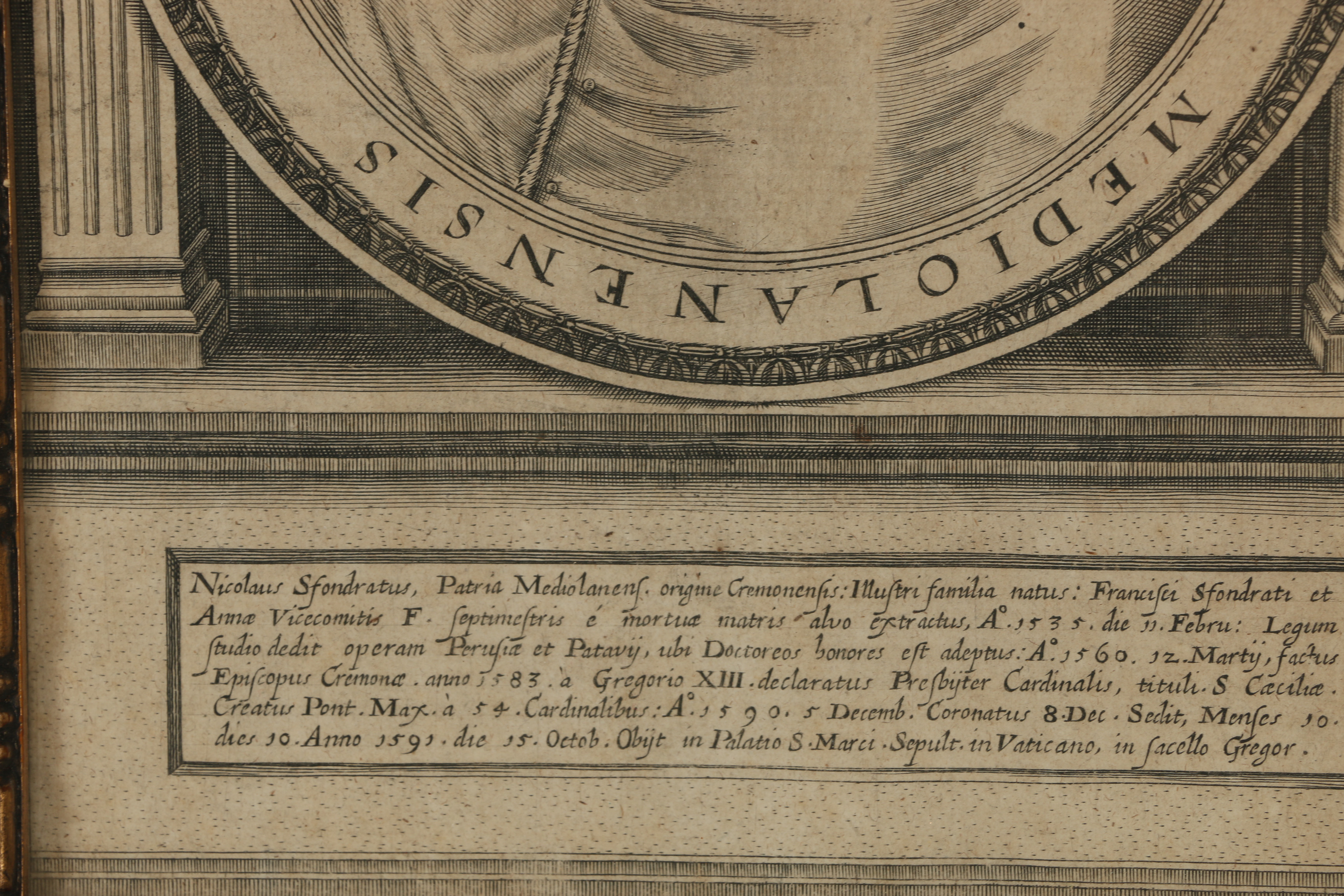 Reproduction Lithograph "Pope Gregory XIV"